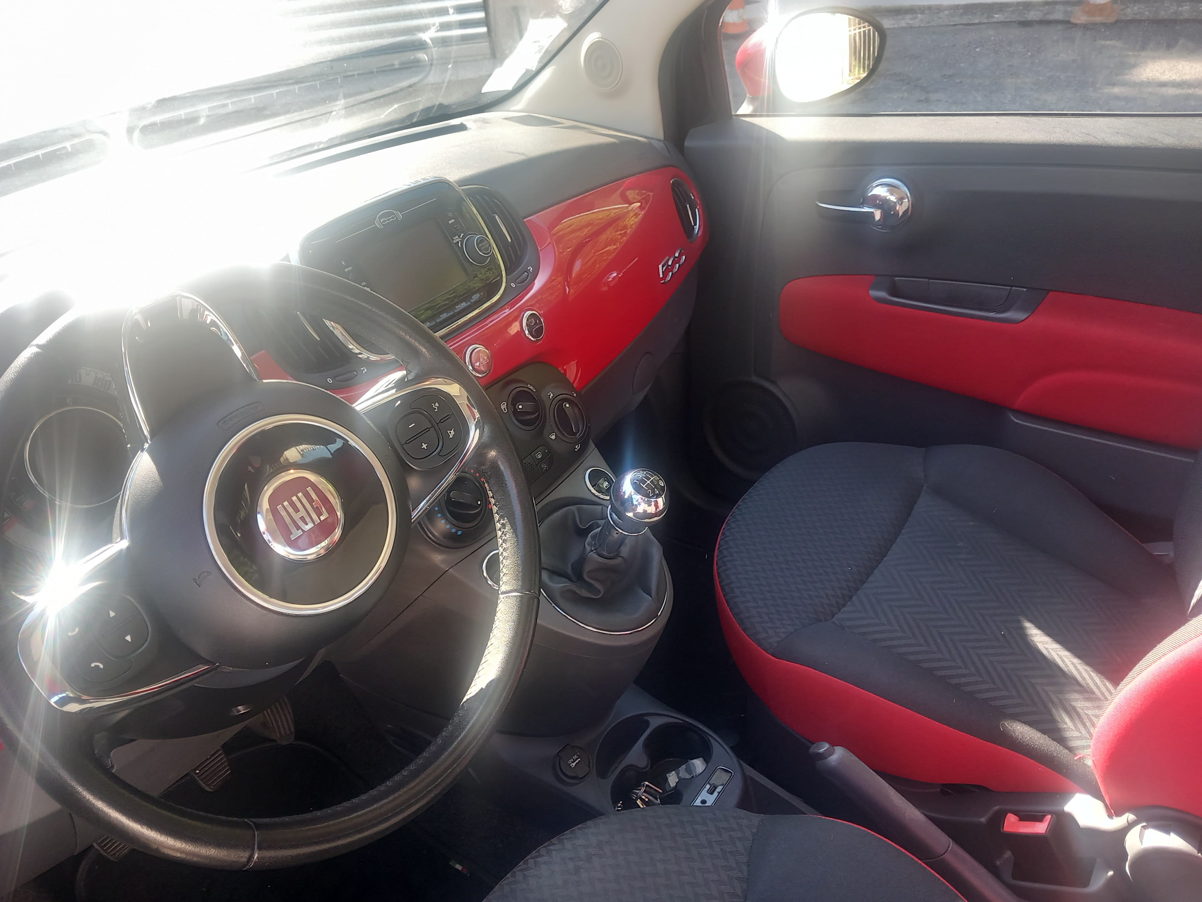 Fiat 500 Essence sans plomb 98 with Cruise control