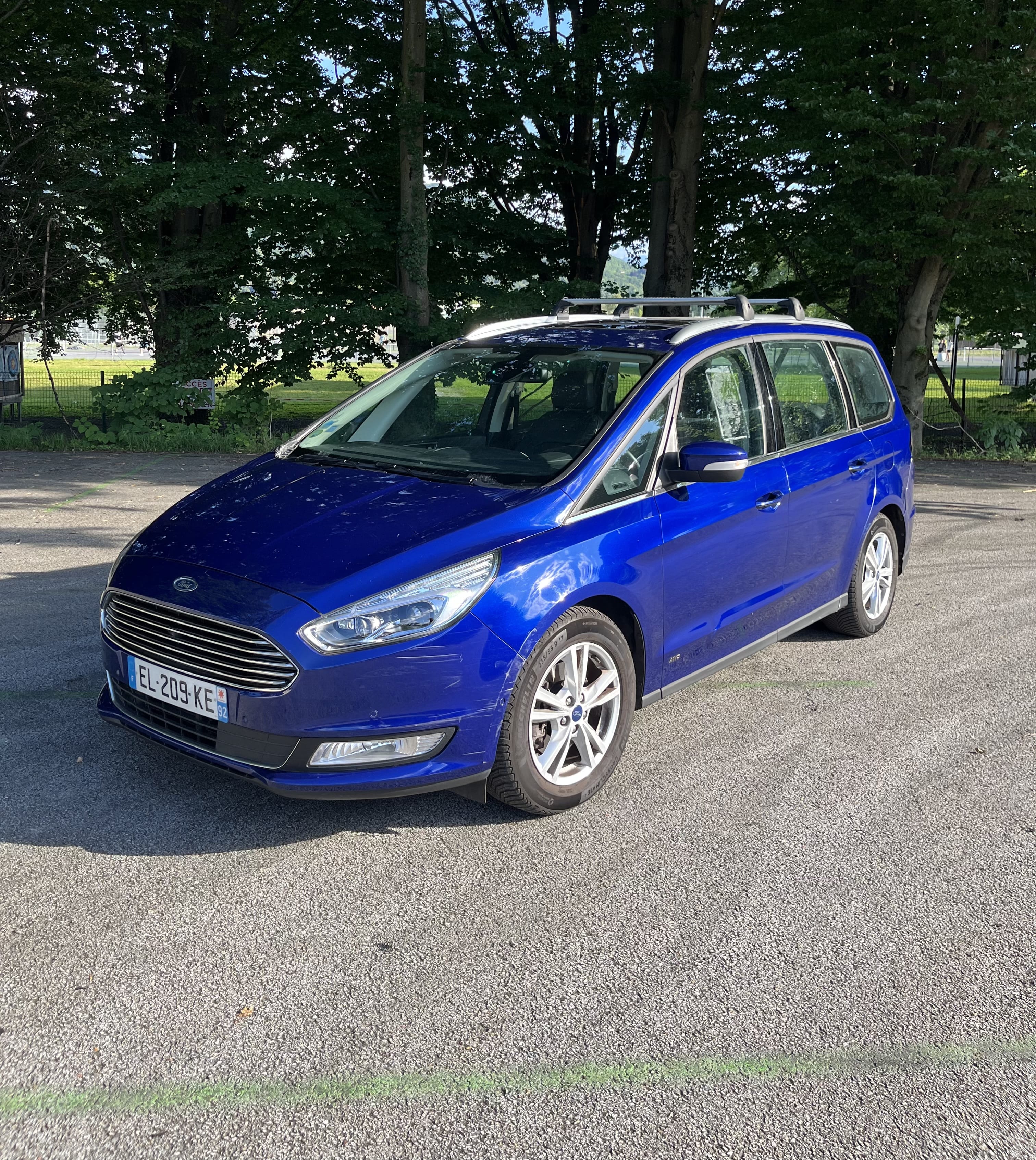Ford Galaxy 7 places 4 roues motrices, 2017, Diesel, Automático, 7 plazas