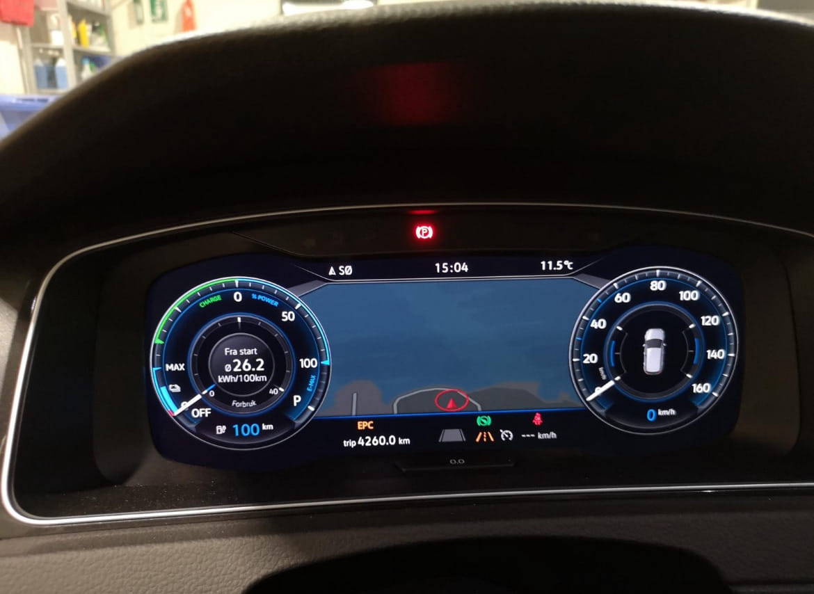 Volkswagen e-Golf met Bluetooth audio