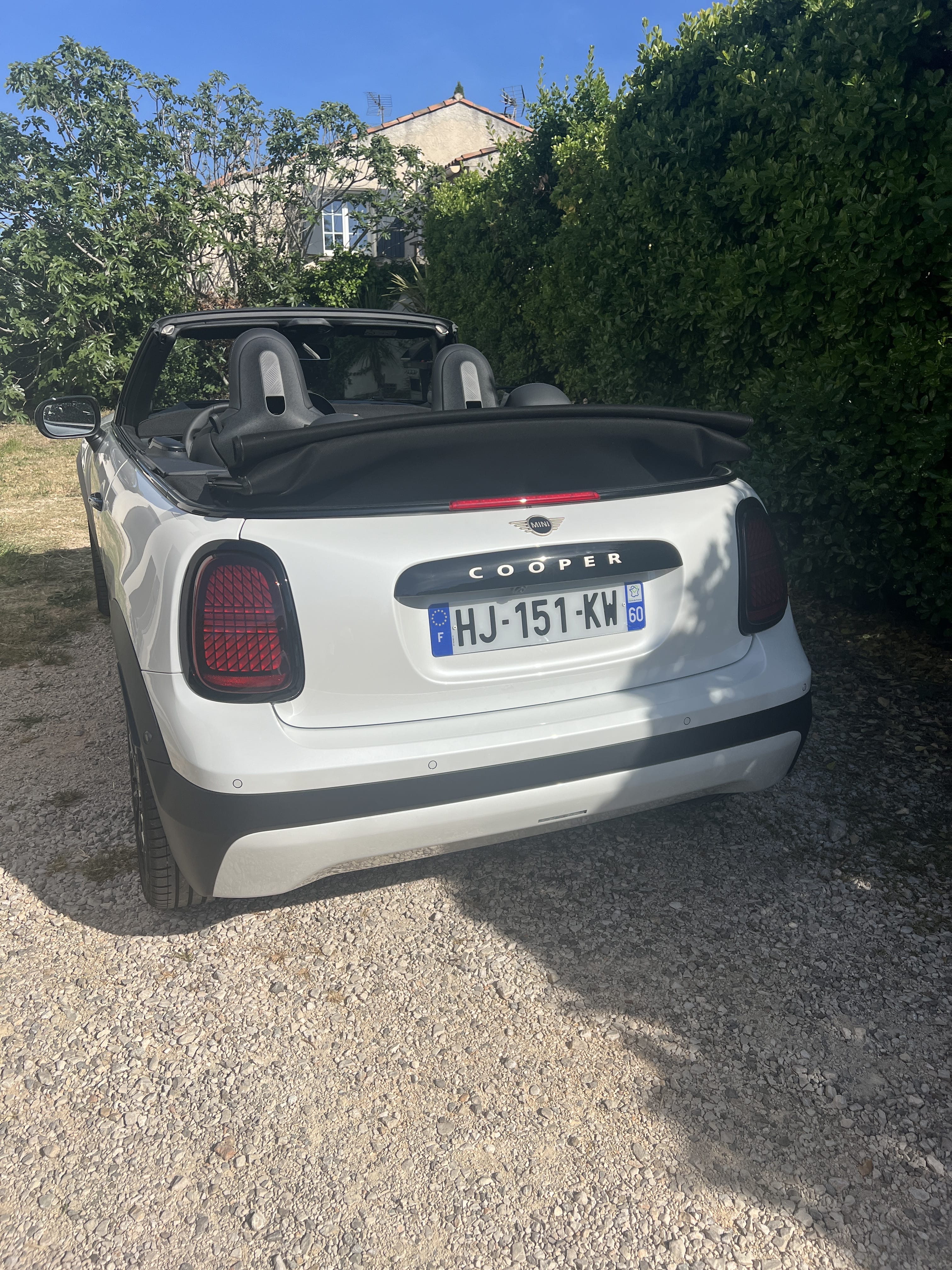 Mini Cabriolet avec Caméra de recul