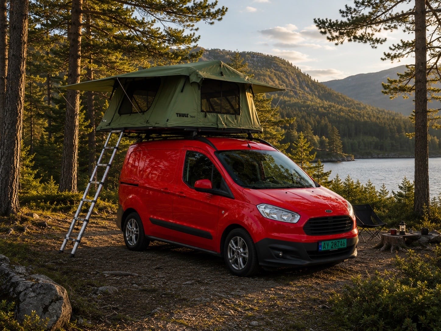 Ford Transit Courier Varebil, 2015, Diesel