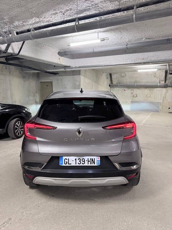 Renault Captur avec Dashcam