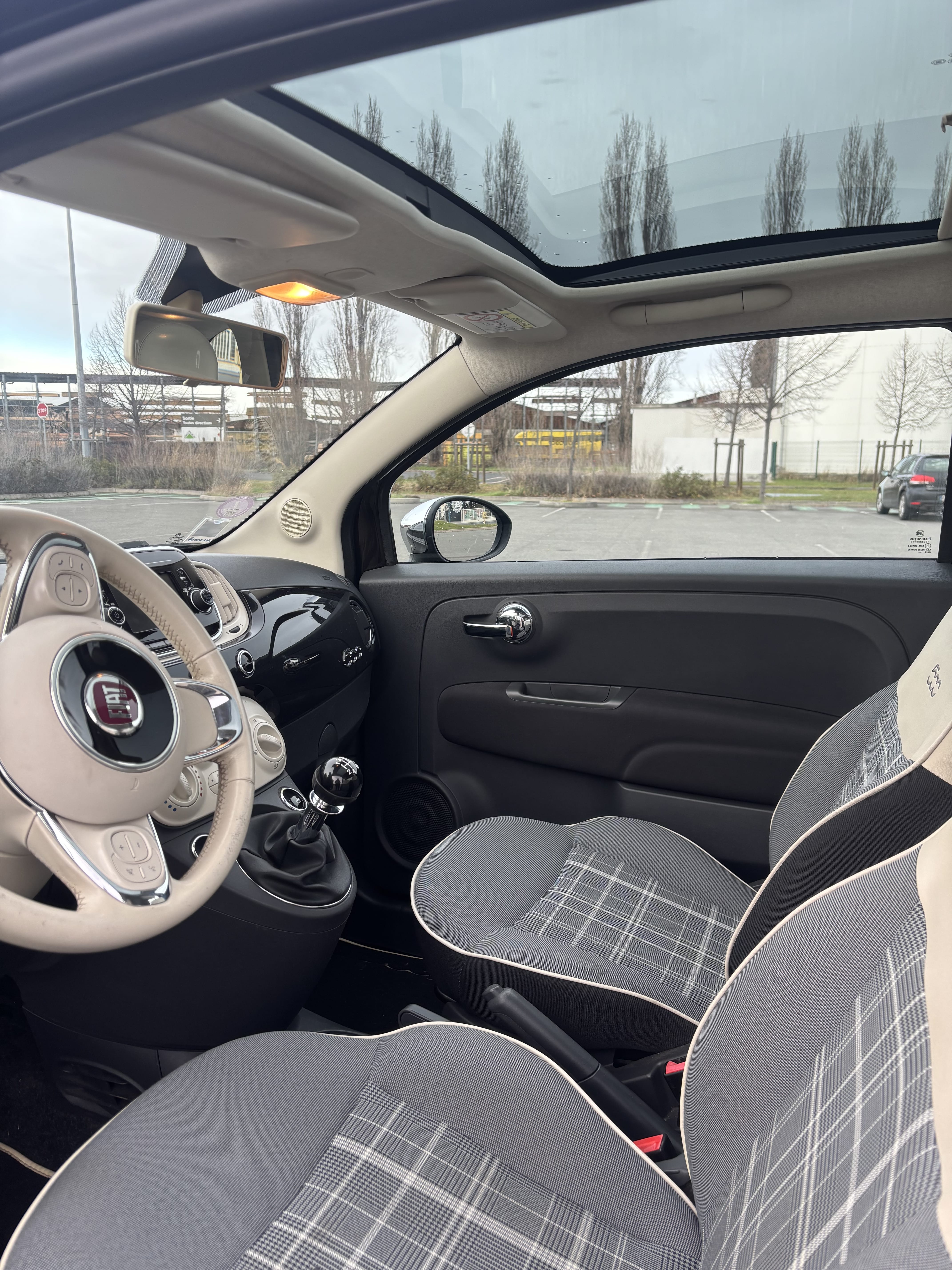 Fiat 500 Lounge avec Régulateur de vitesse