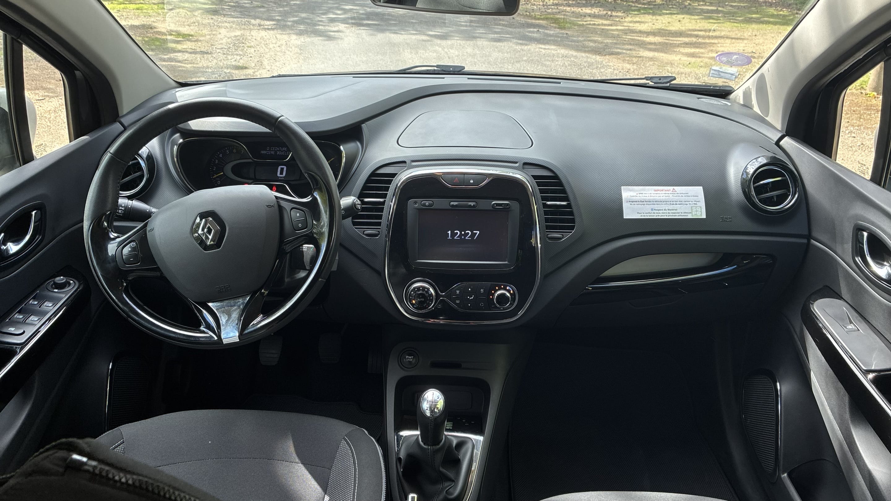 Renault Captur avec Siège bébé