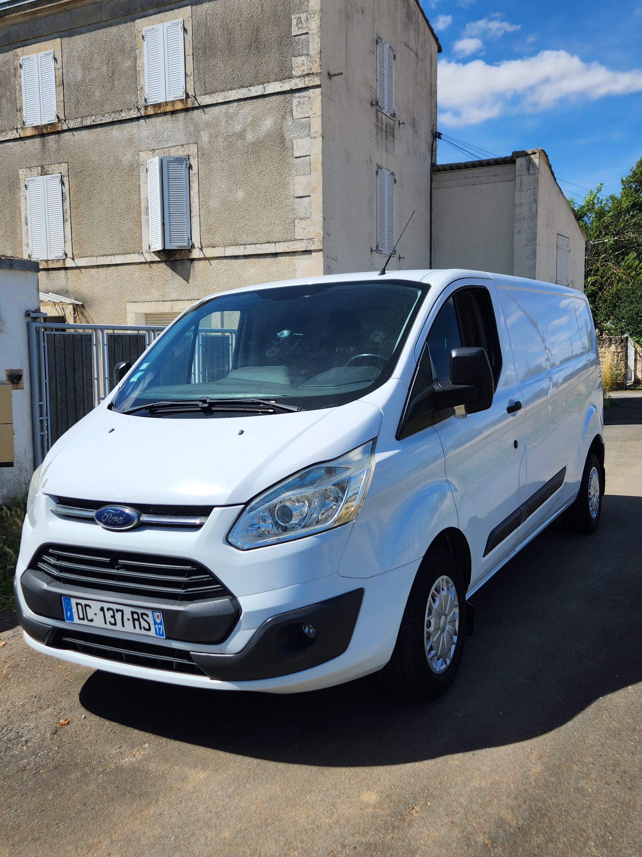 Ford Transit Custom Fourgon, 2014, Diesel