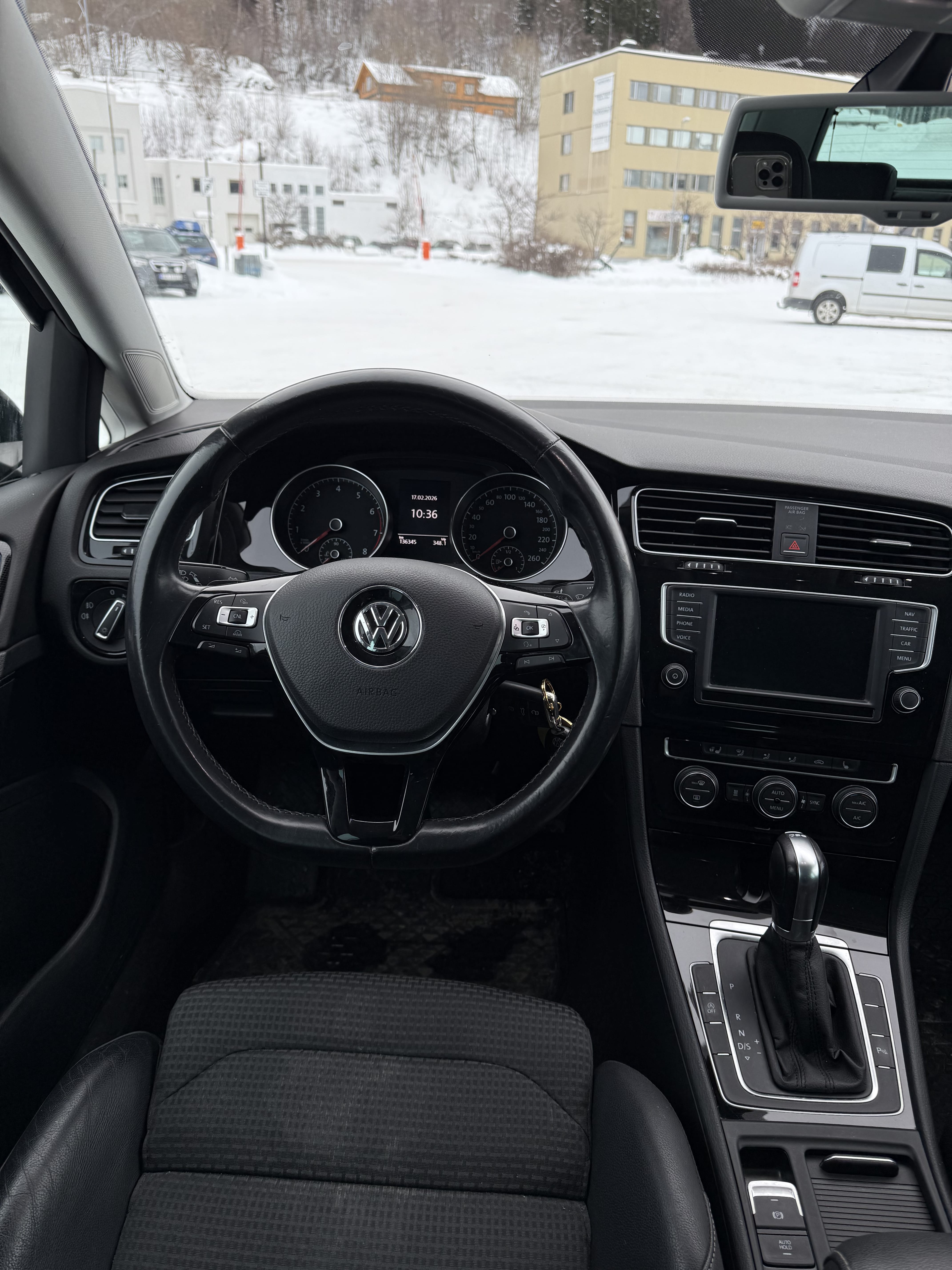 Volkswagen Golf TSI med Bluetooth audio