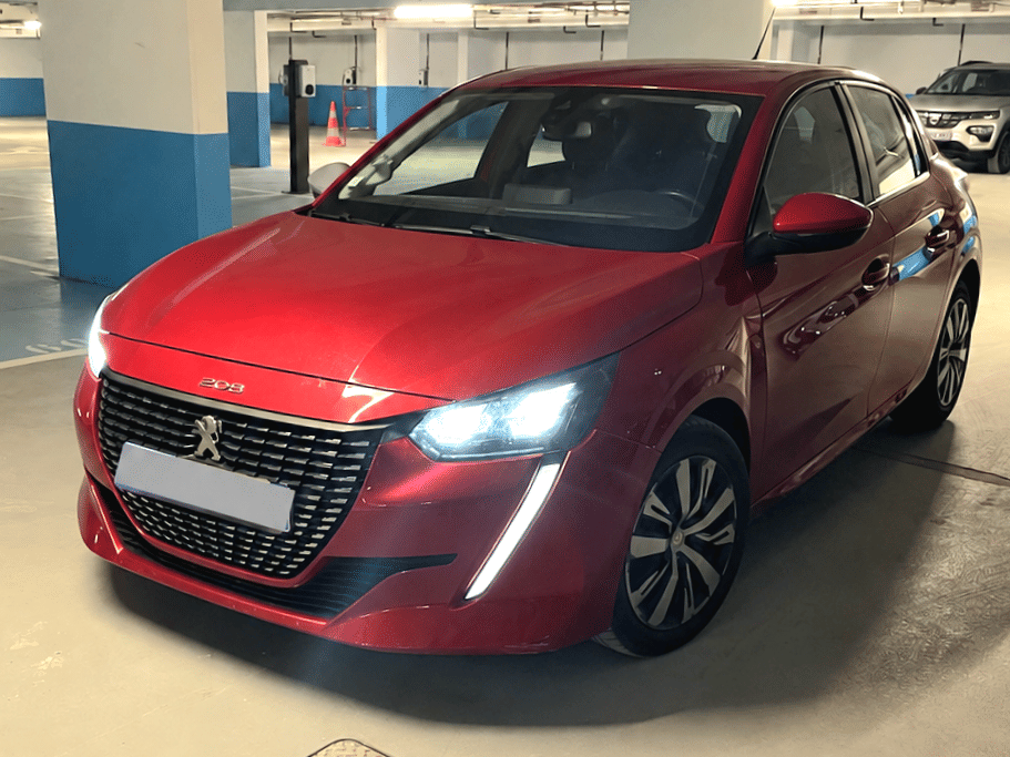 Peugeot 208 (FQ091) (Clim, USB, Bluetooth, Mirror Screen ...) #cp, 2020, Essence 98