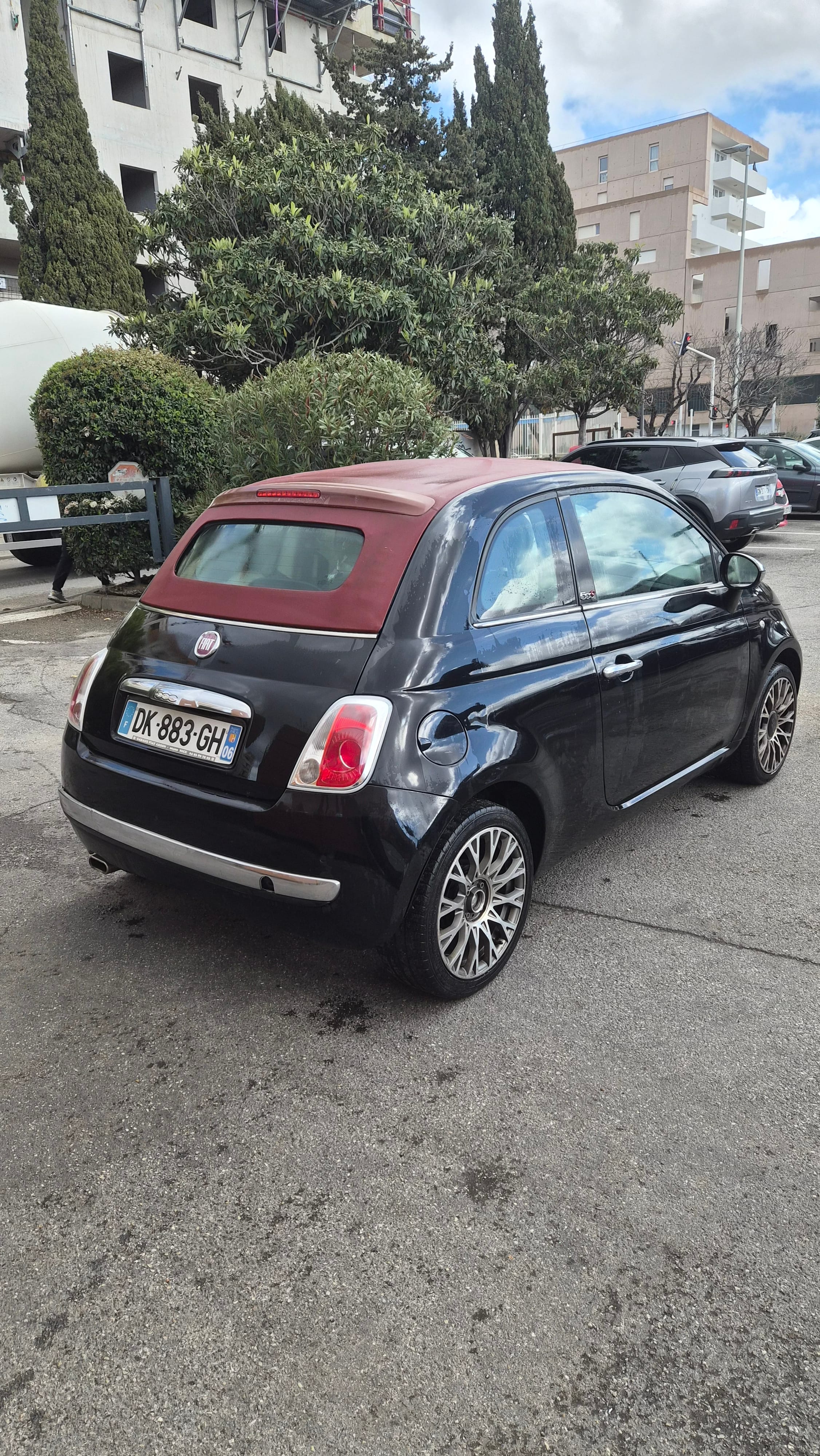 Fiat 500 C avec Climatisation