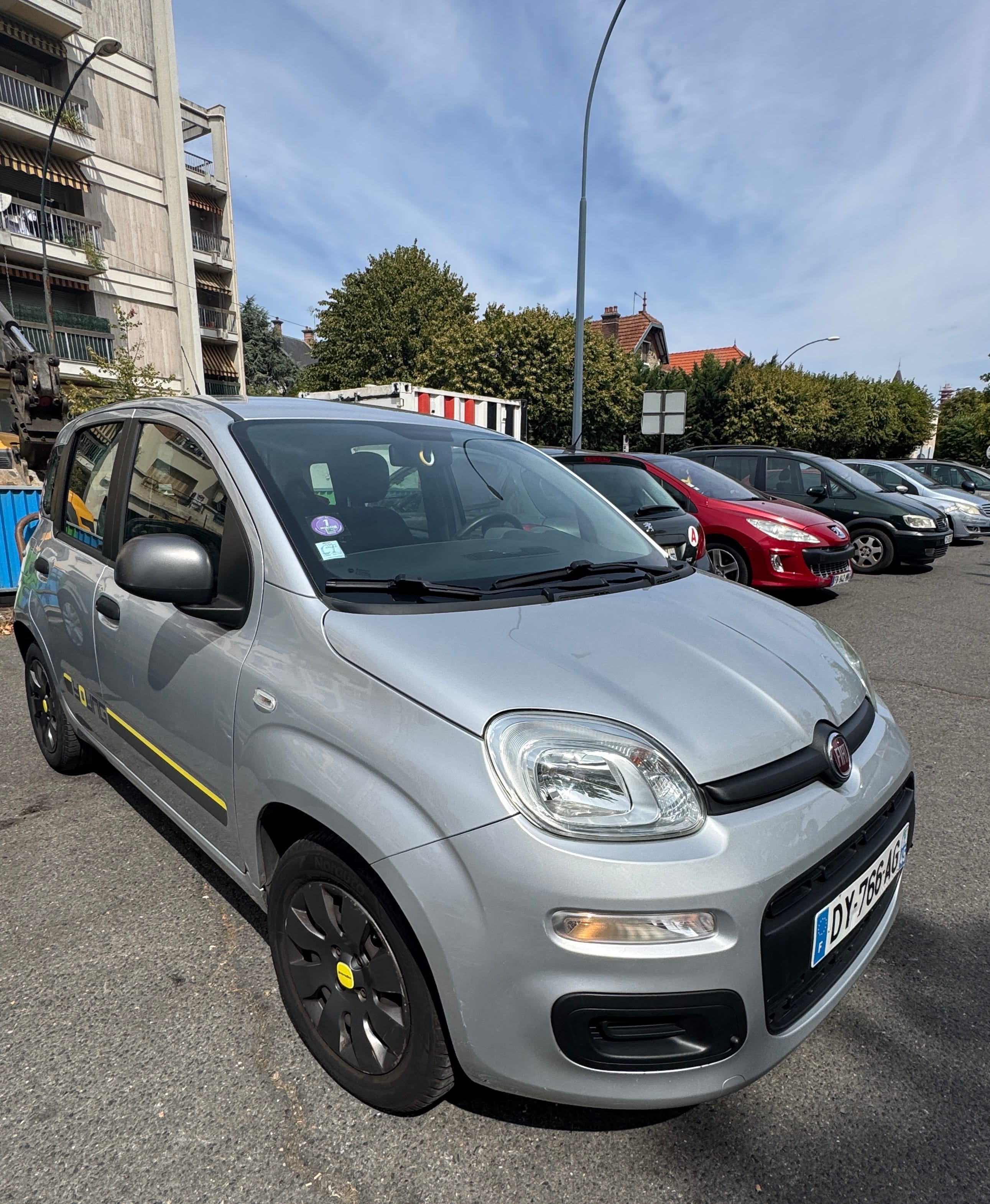 Fiat Panda avec Apple CarPlay