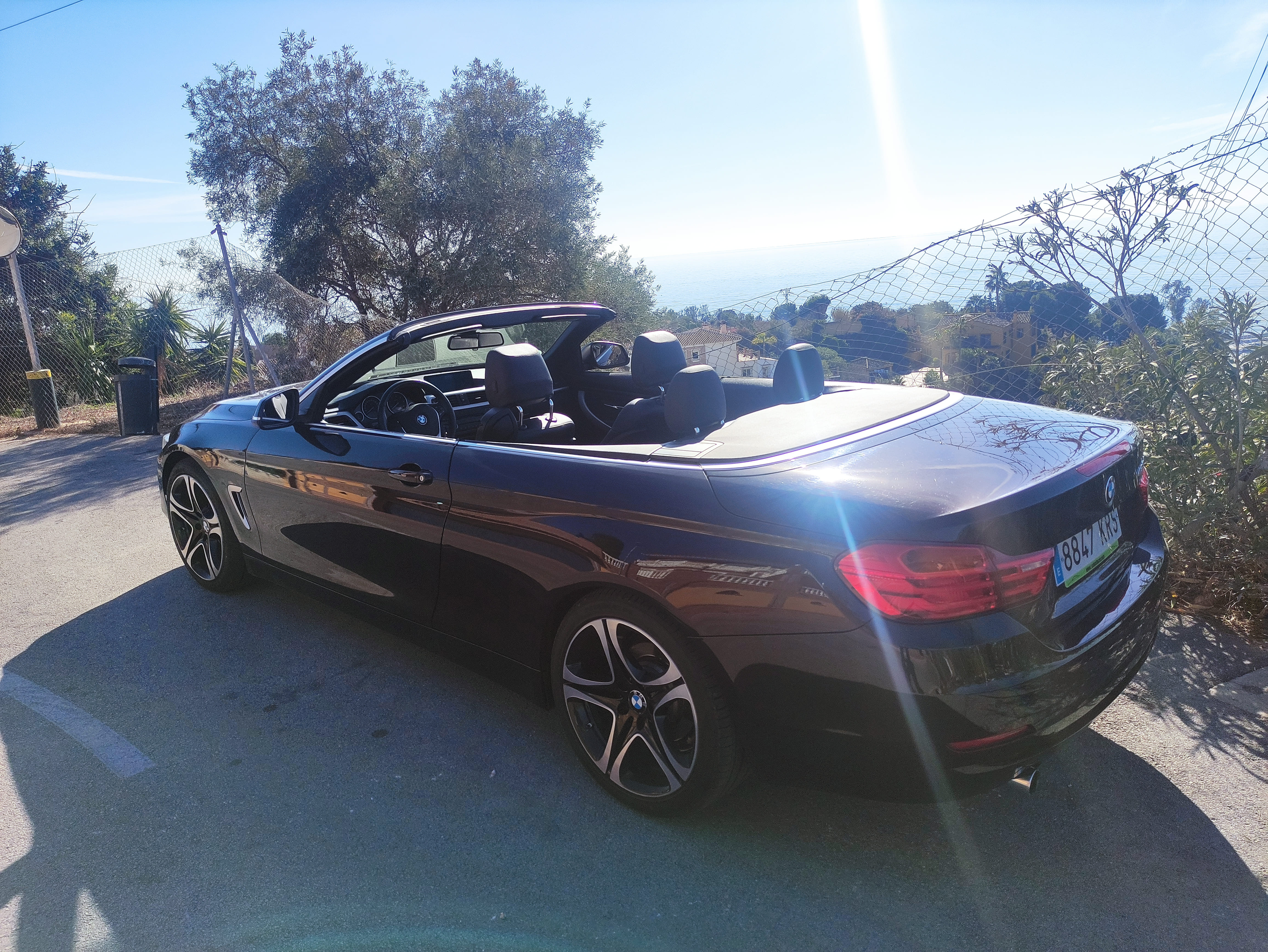 BMW Serie 4 Cabrio con Dashcam