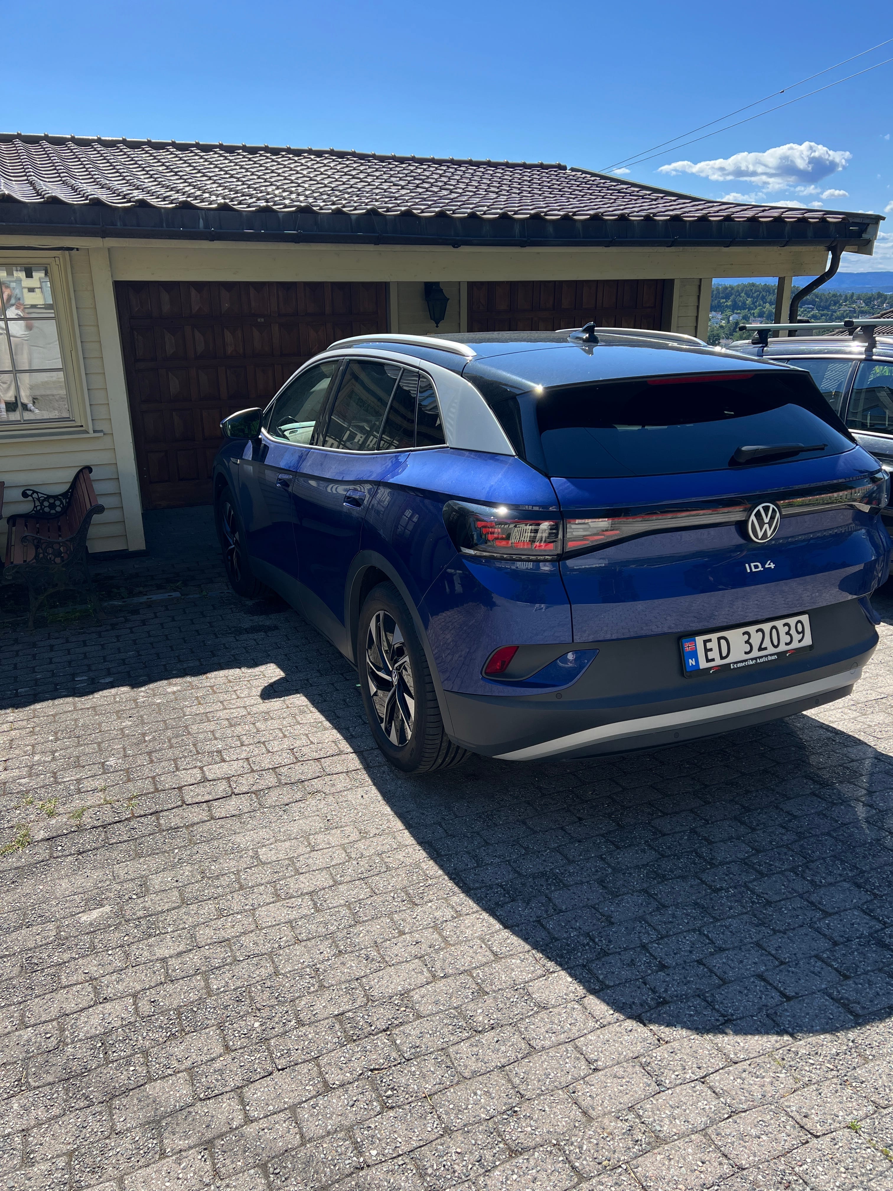 Volkswagen ID.4 med Ryggekamera
