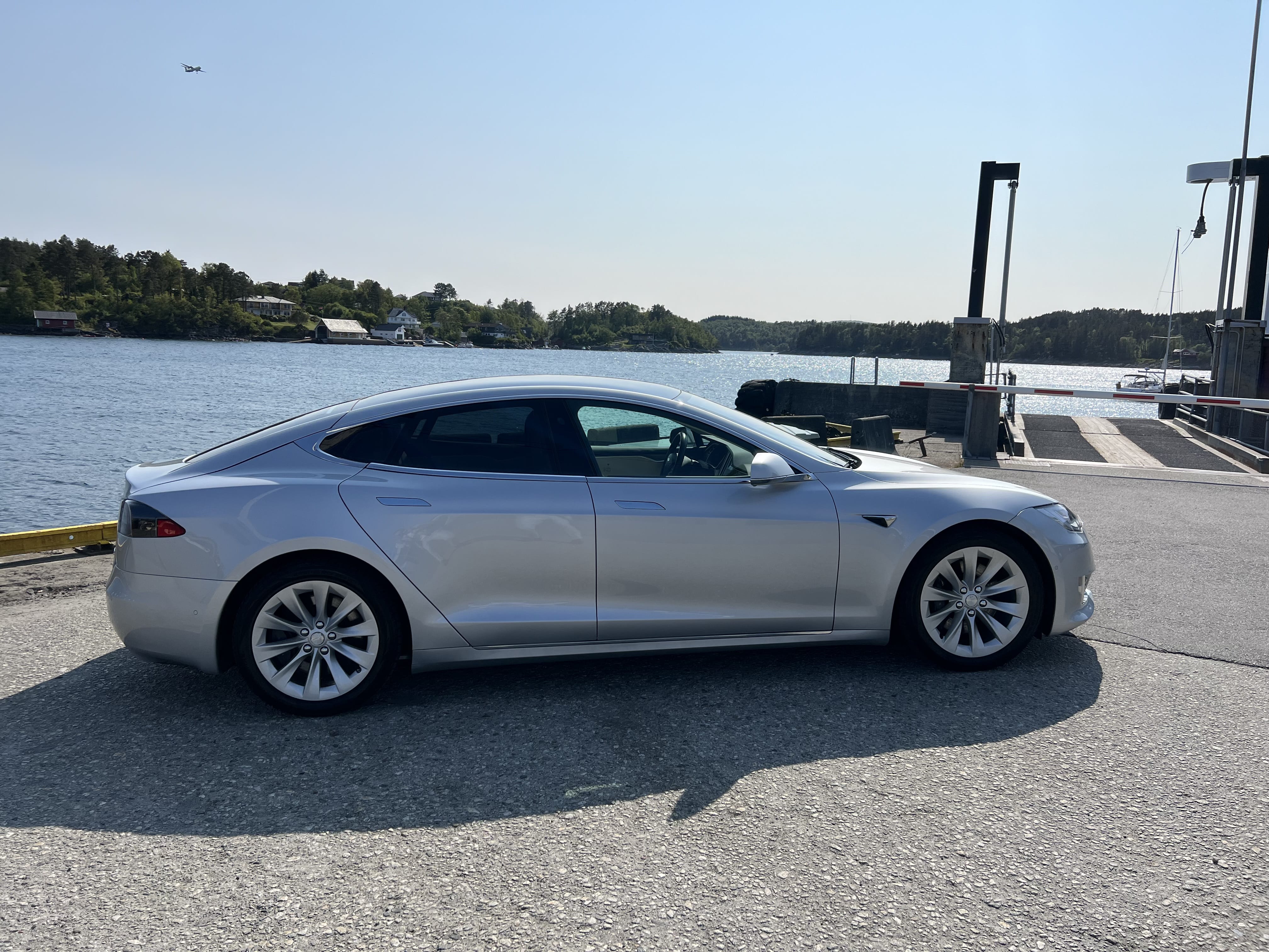 Tesla Model S med Aircondition