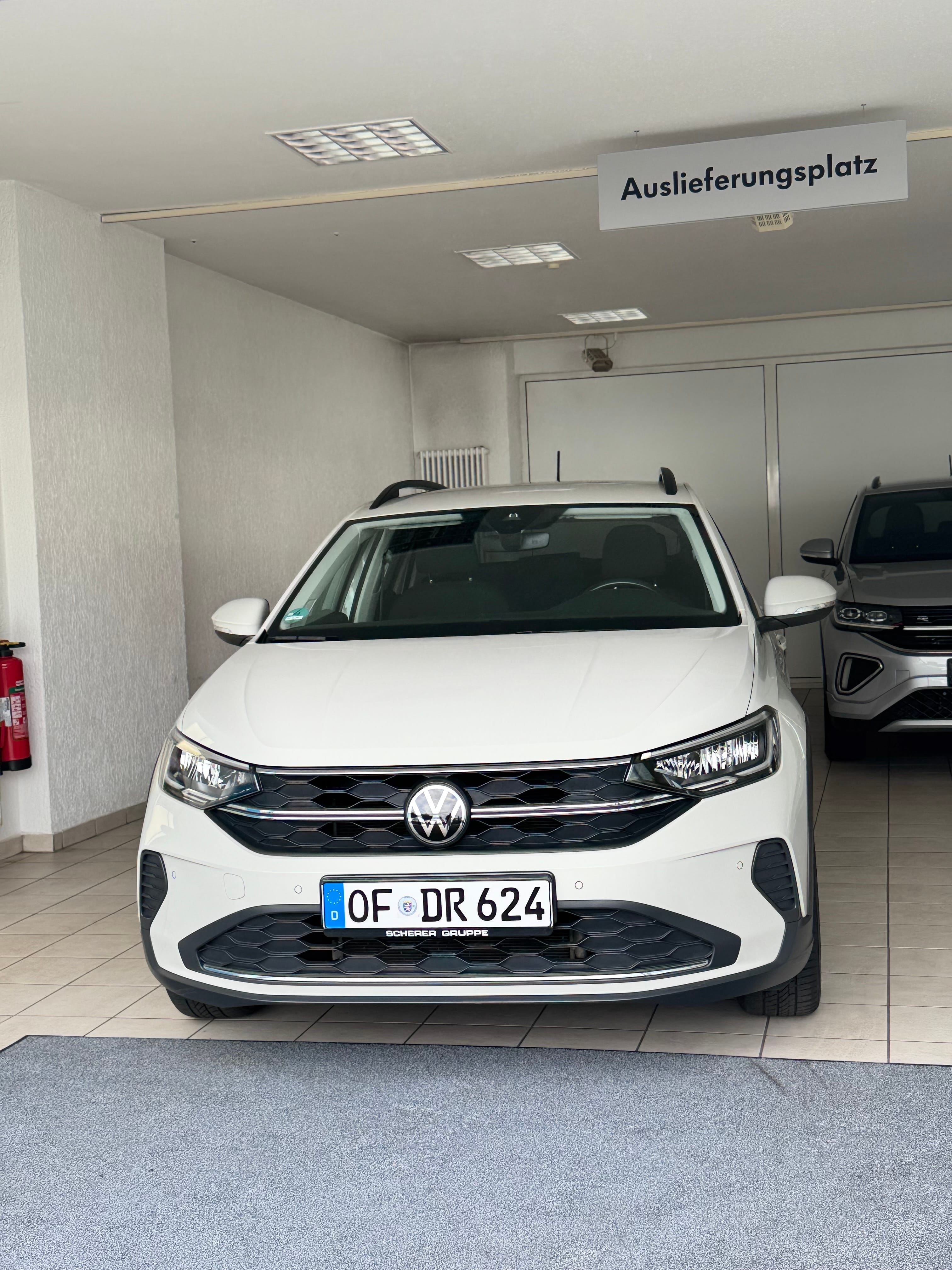 Volkswagen Taigo mit Navigationsgerät