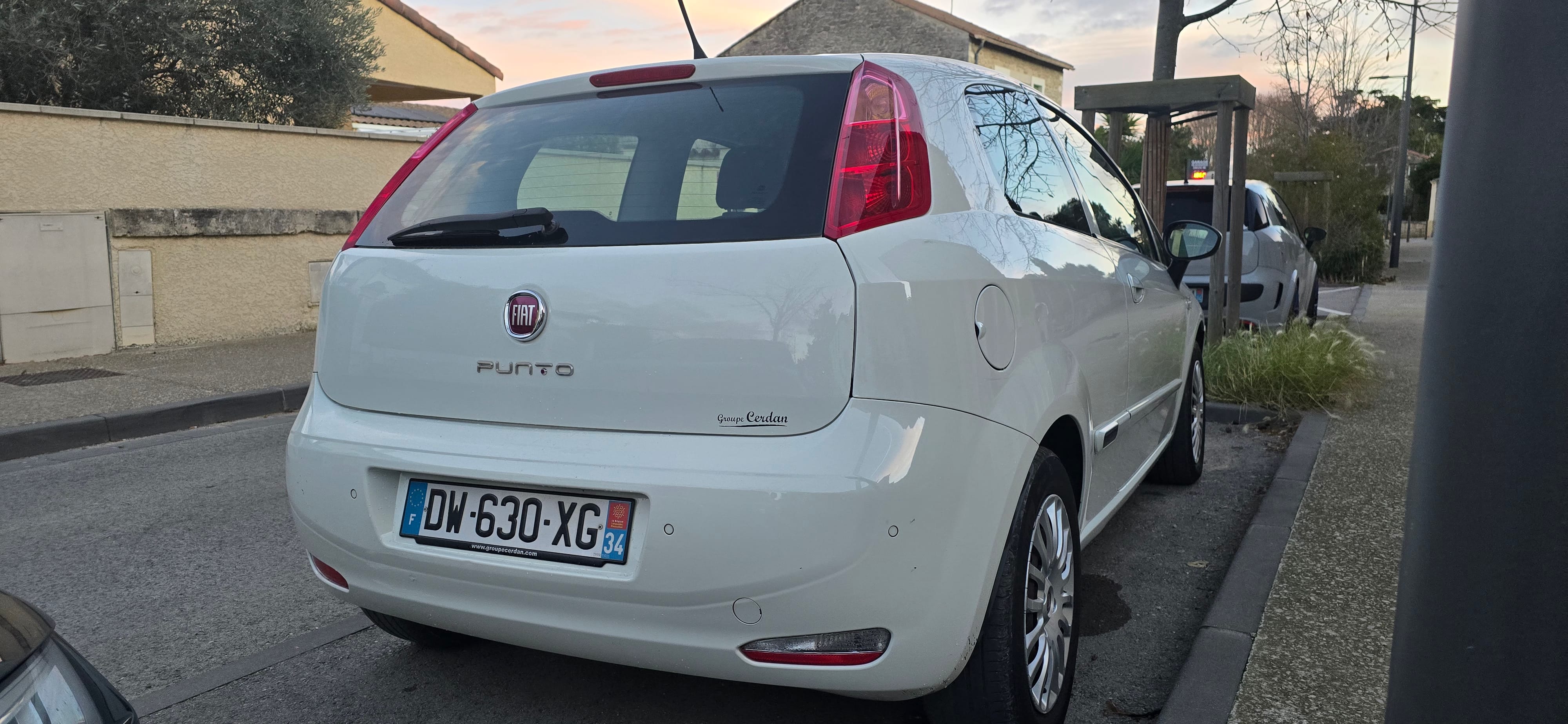 Fiat Punto avec Régulateur de vitesse