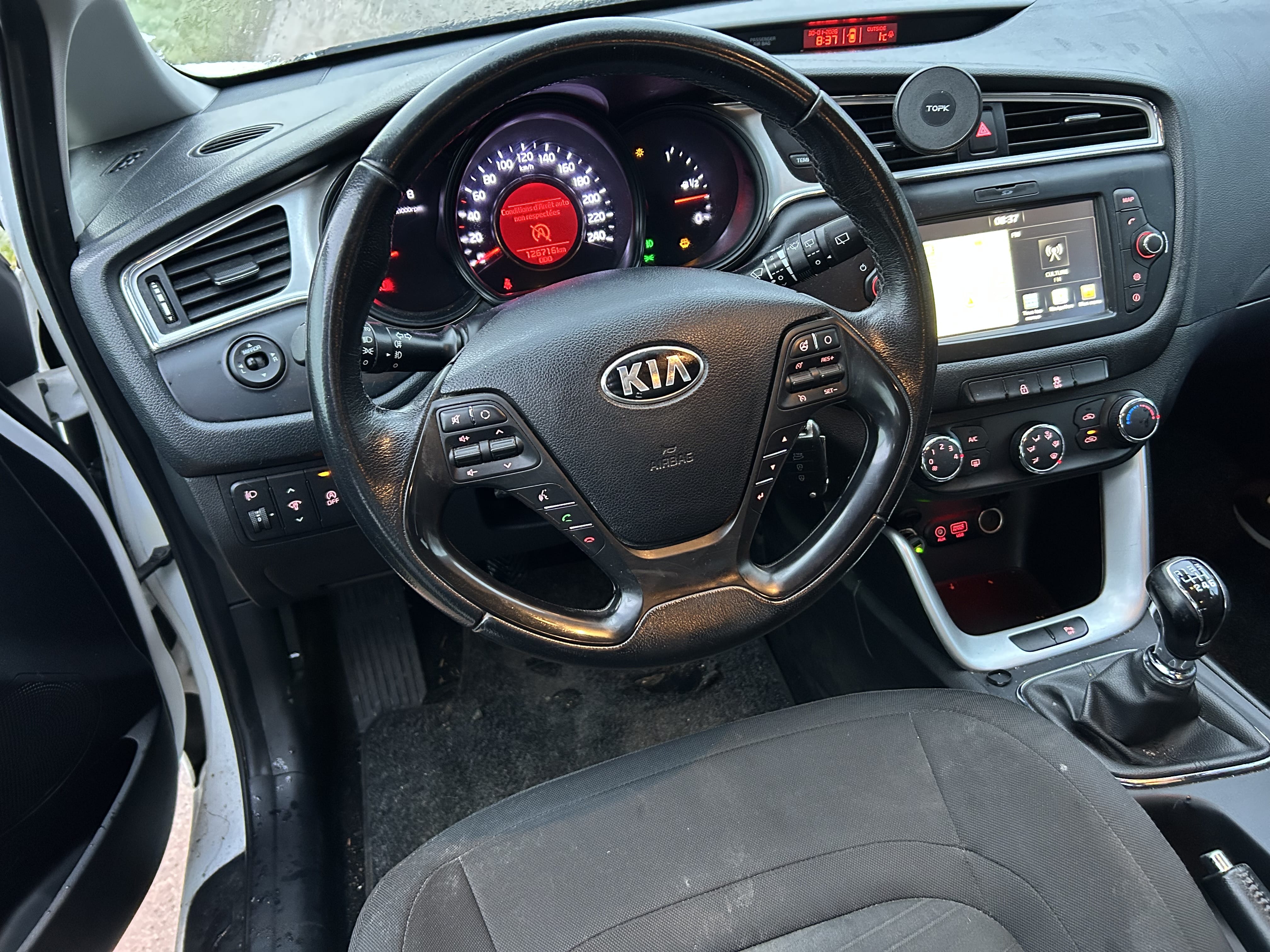 Kia Cee'd avec Régulateur de vitesse