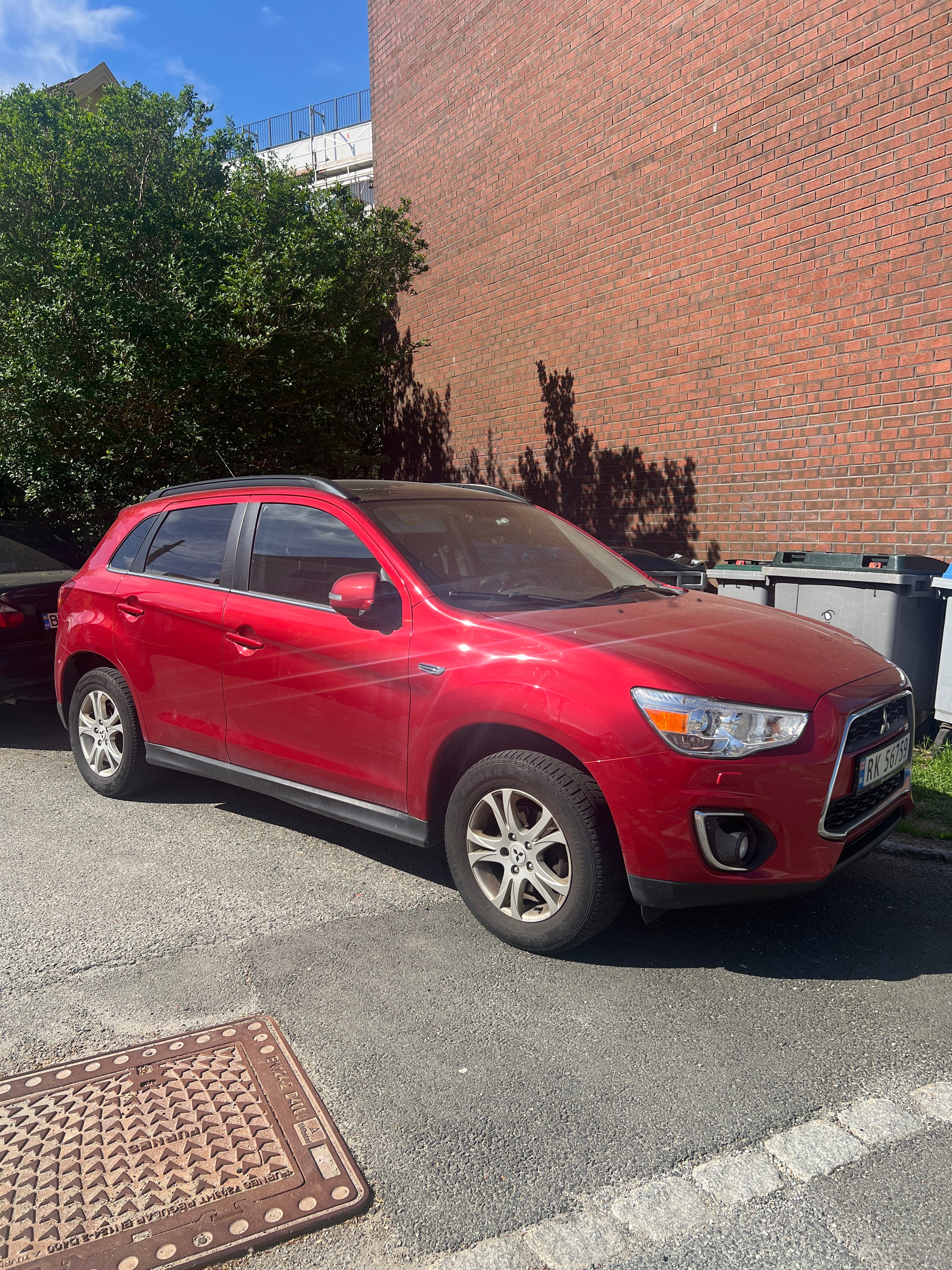 Mitsubishi ASX, 2013, Blyfri 95