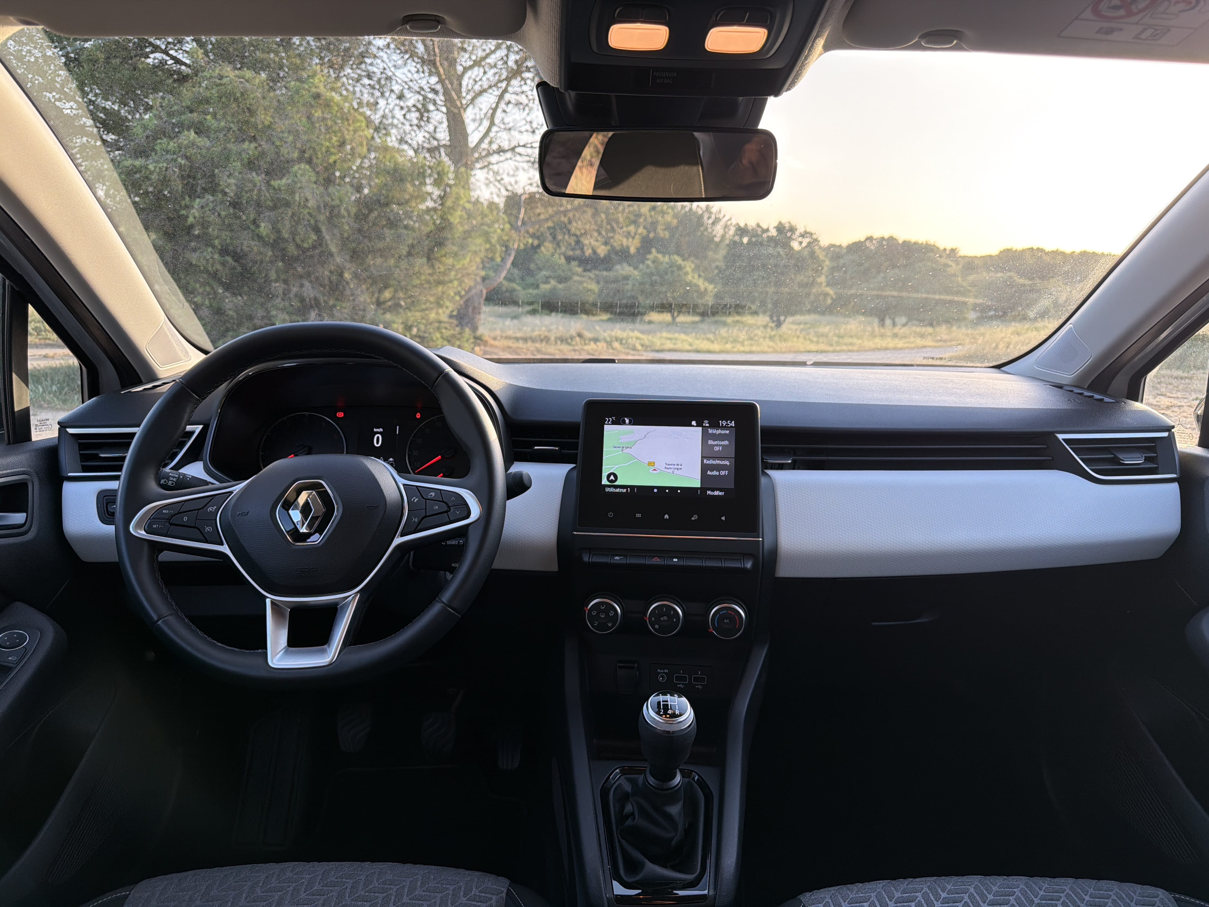Renault Clio avec Apple CarPlay
