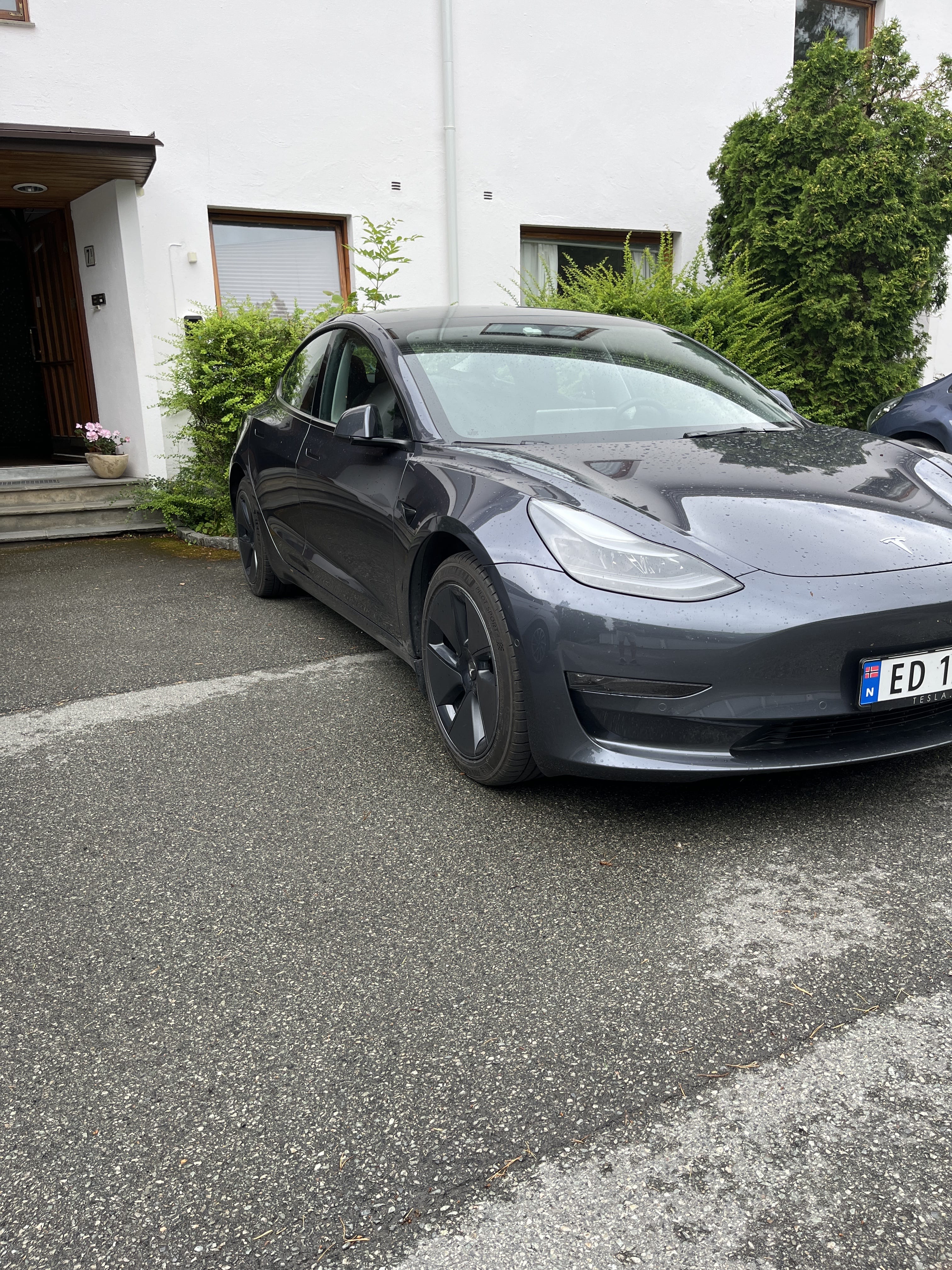 Tesla Model 3 med Aircondition