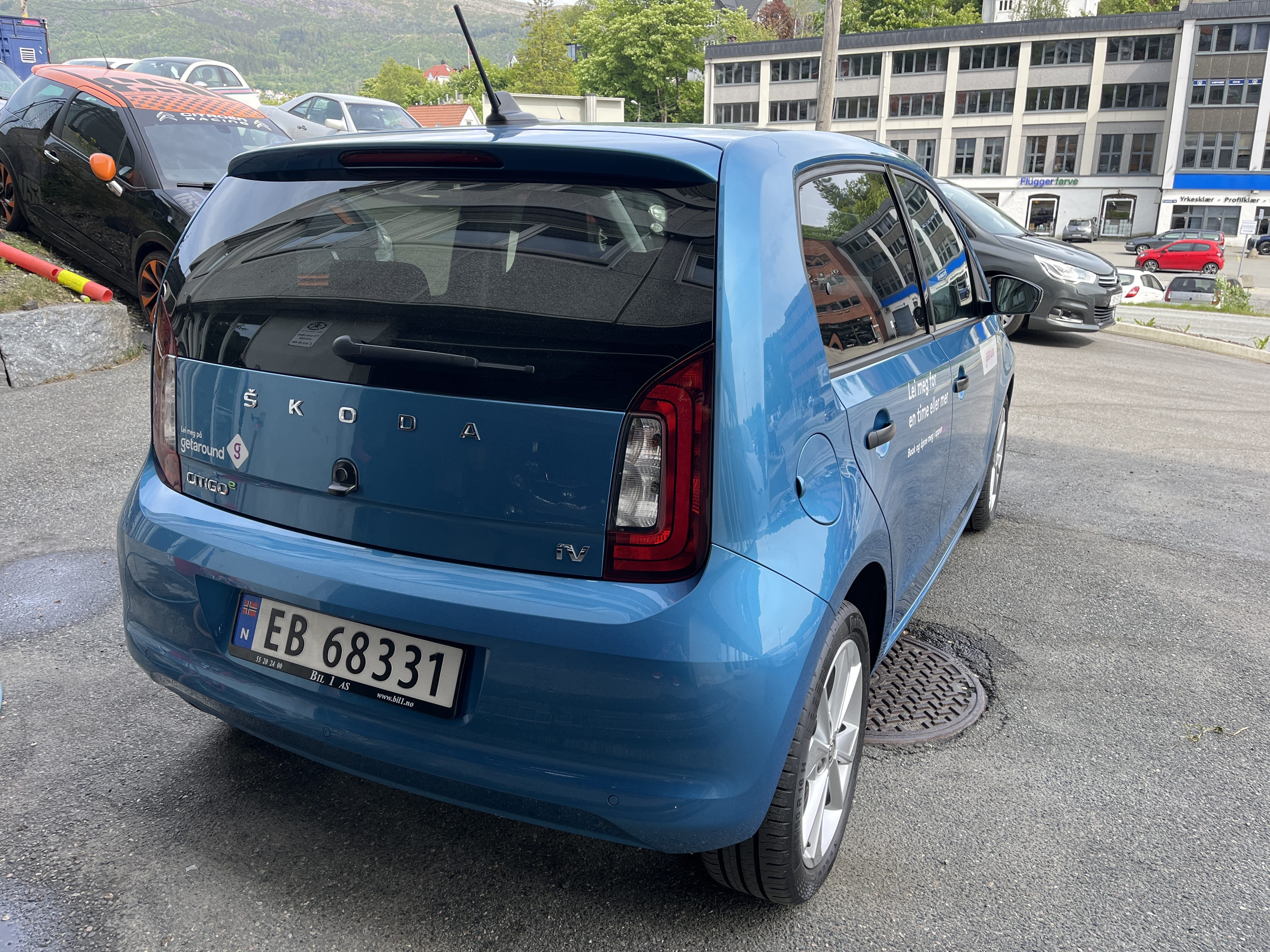 Skoda Citigo E Electric med Lydinngang