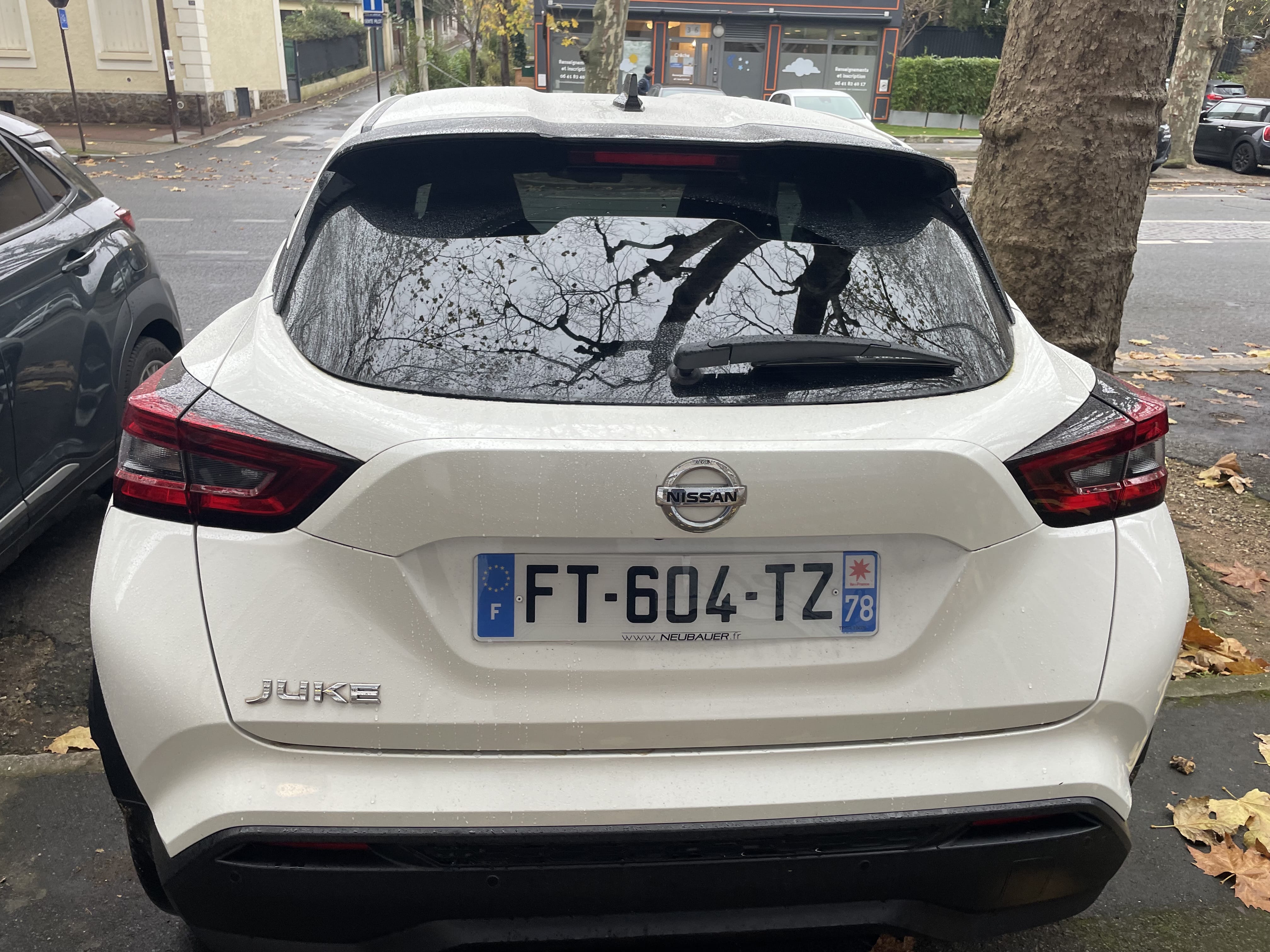 Nissan Juke avec Siège bébé