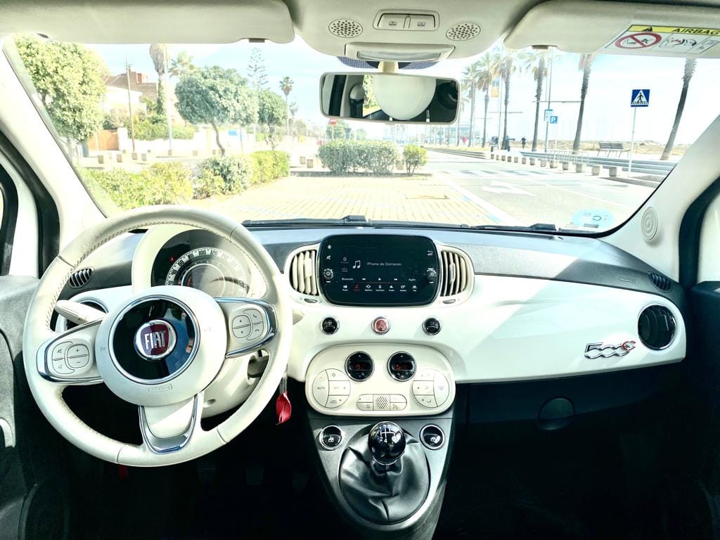 Fiat 500 C Descapotable con Apple CarPlay