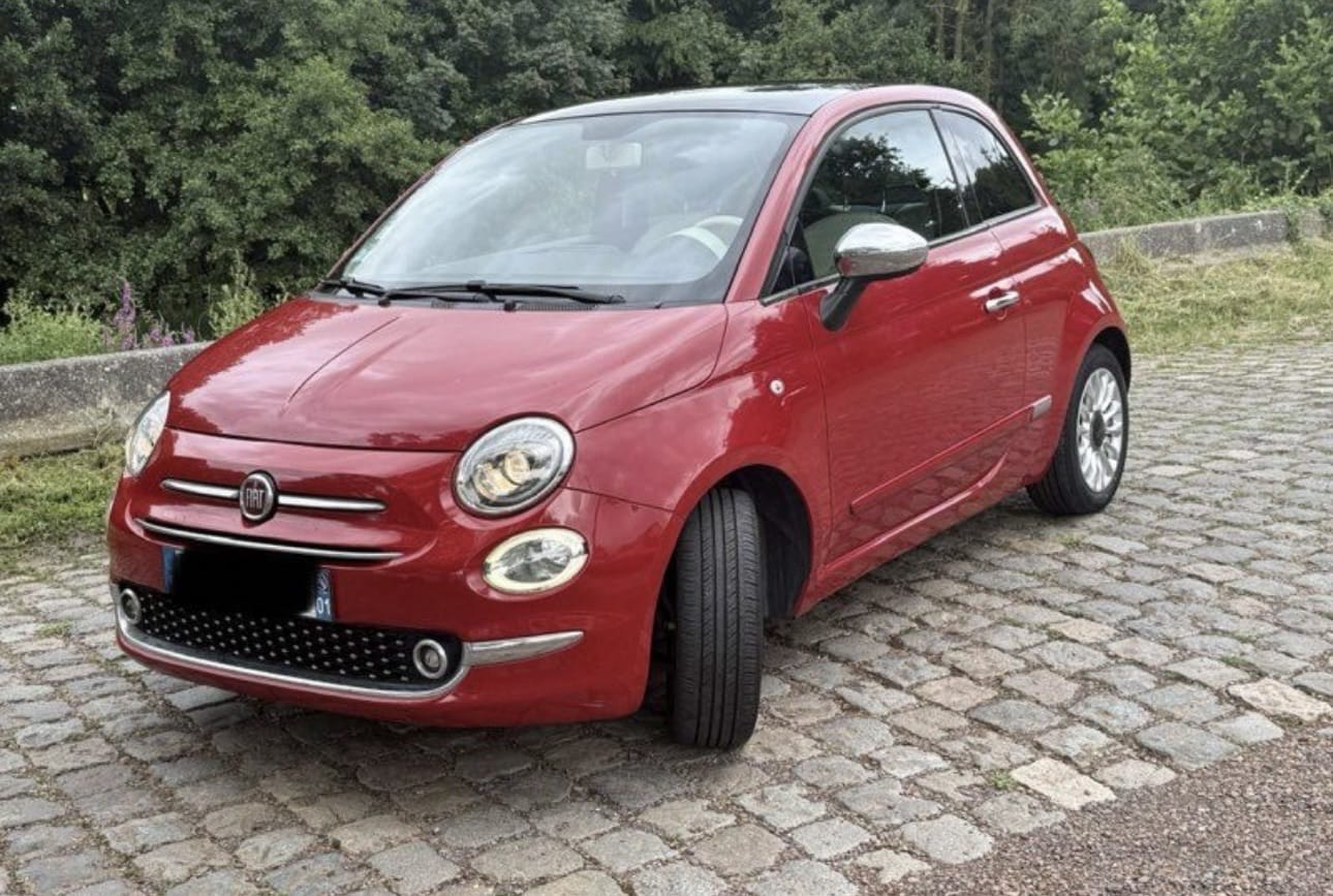 Fiat 500C Lounge avec Régulateur de vitesse