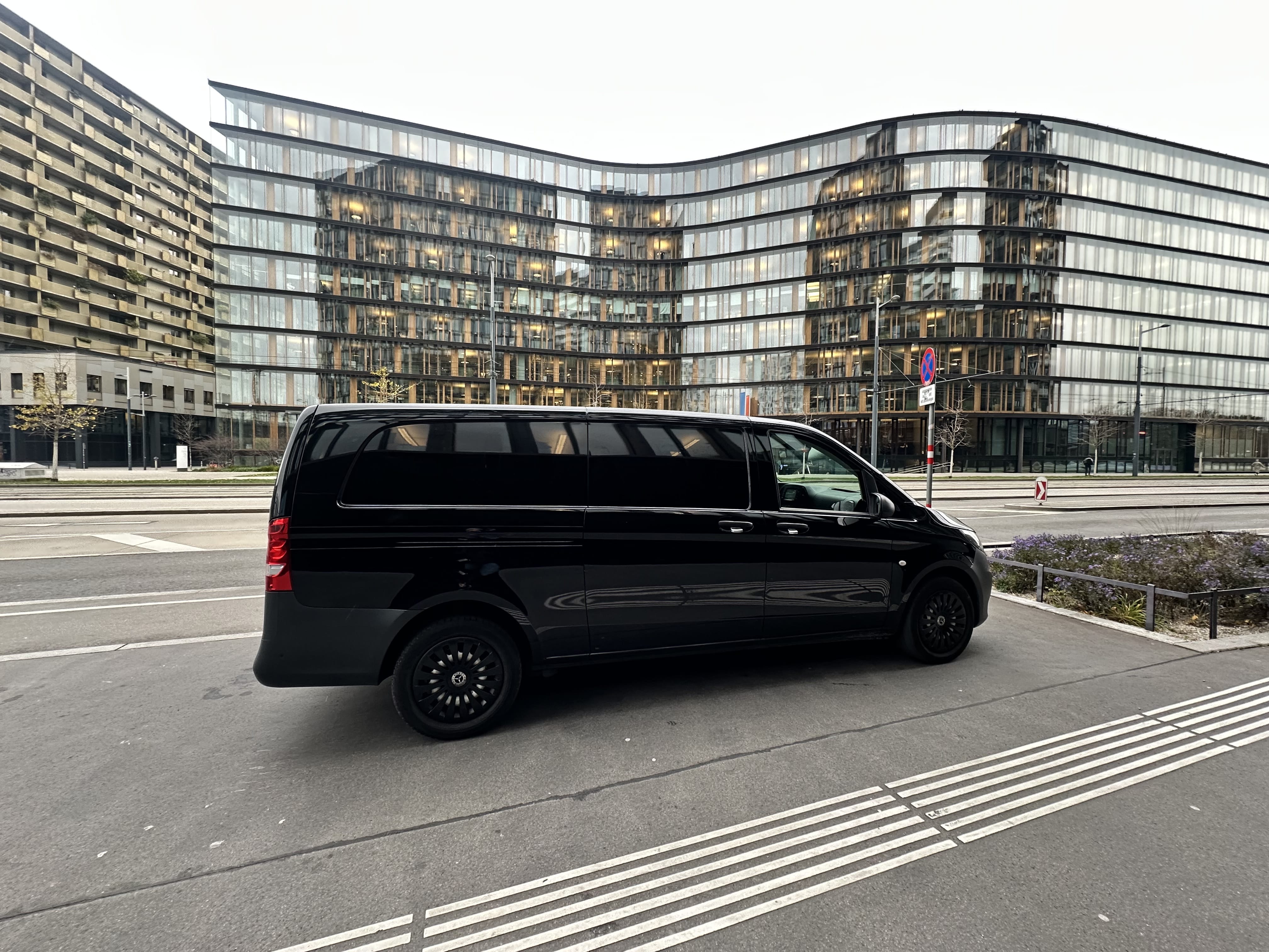 Mercedes-Benz Vito mit Navigationsgerät