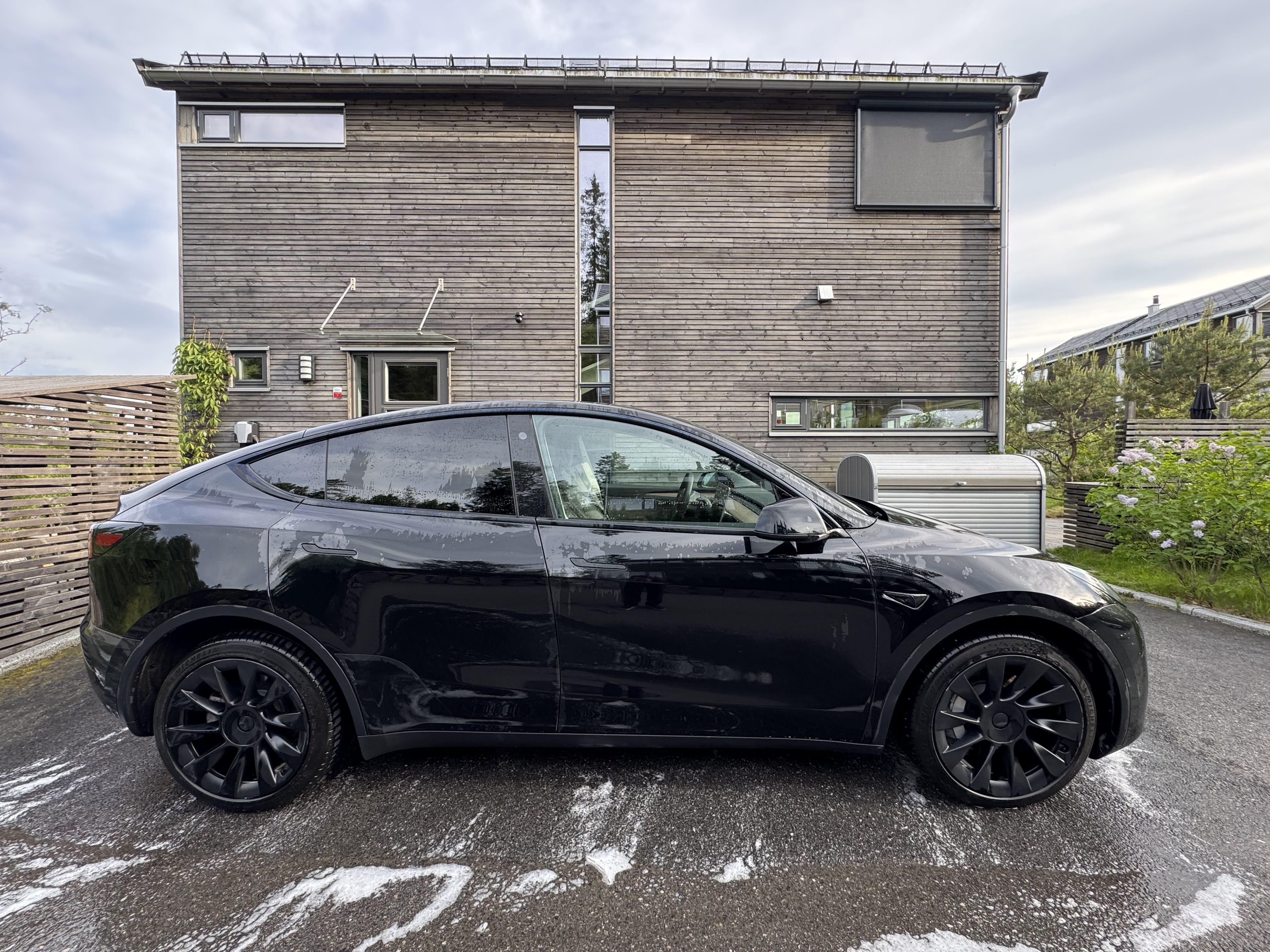 Tesla Model Y with Bluetooth audio