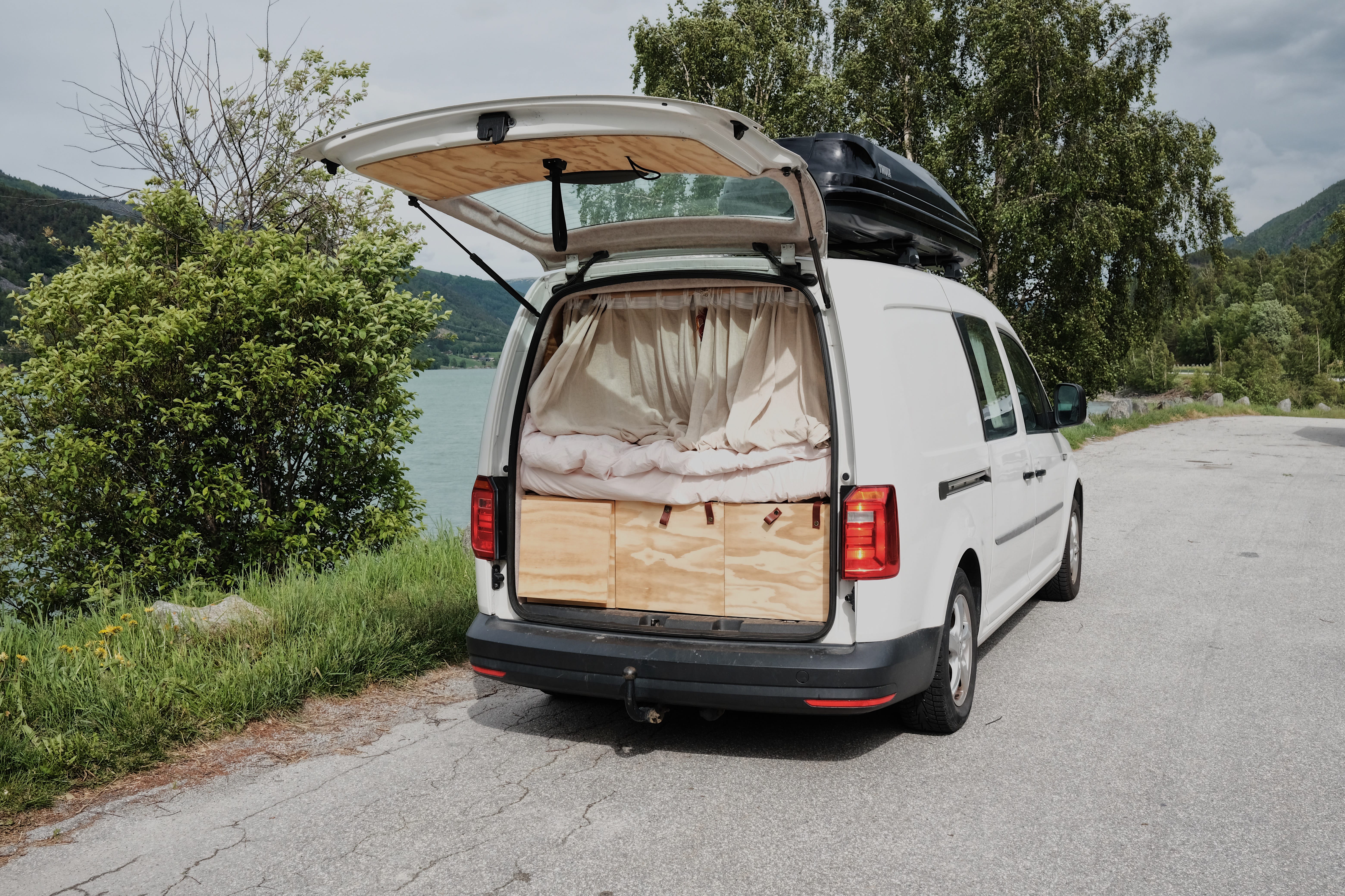 Volkswagen Caddy Maxi med Aircondition