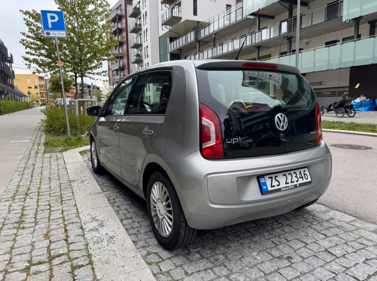 Volkswagen Up! med Vinterdekk