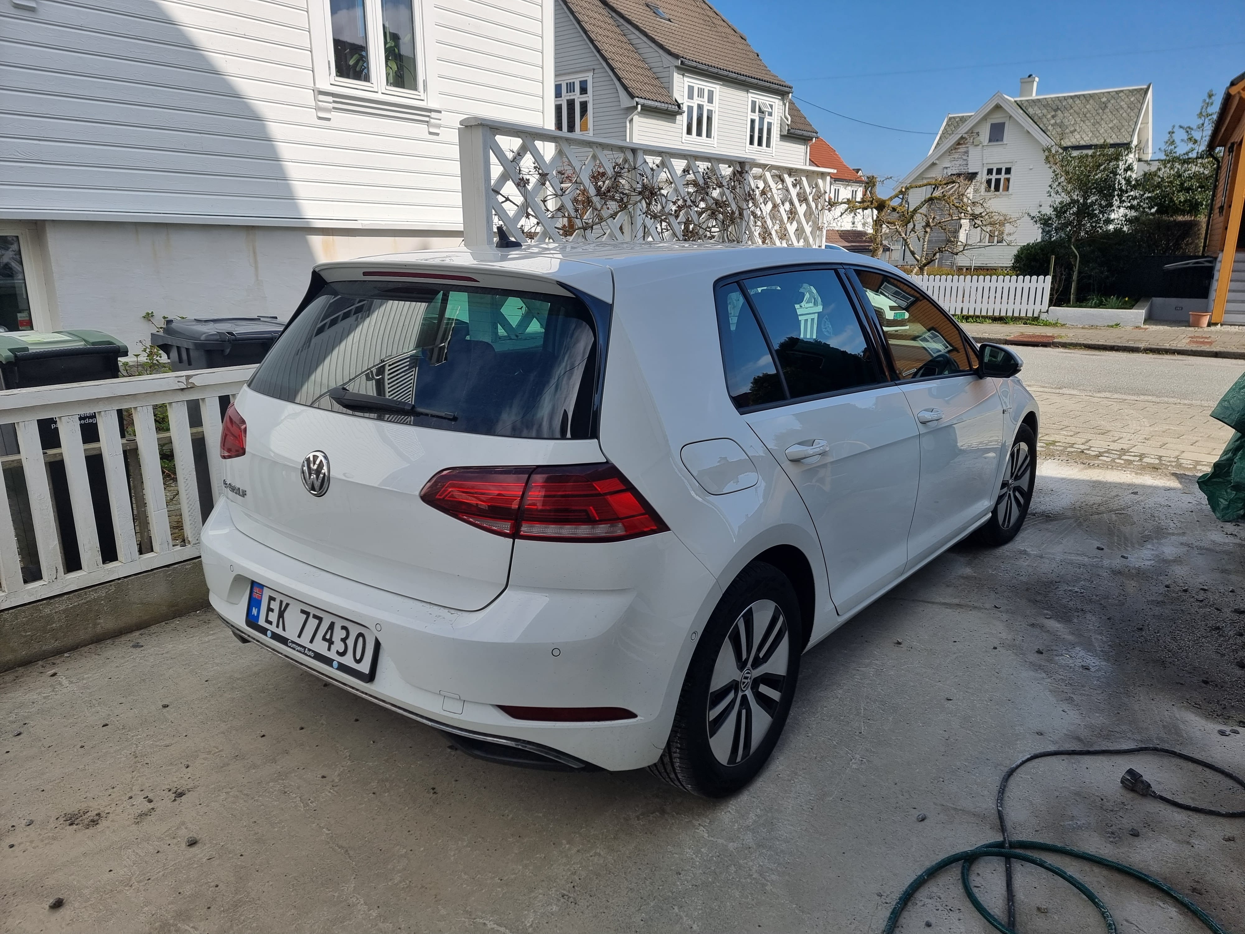 Volkswagen e-Golf med GPS