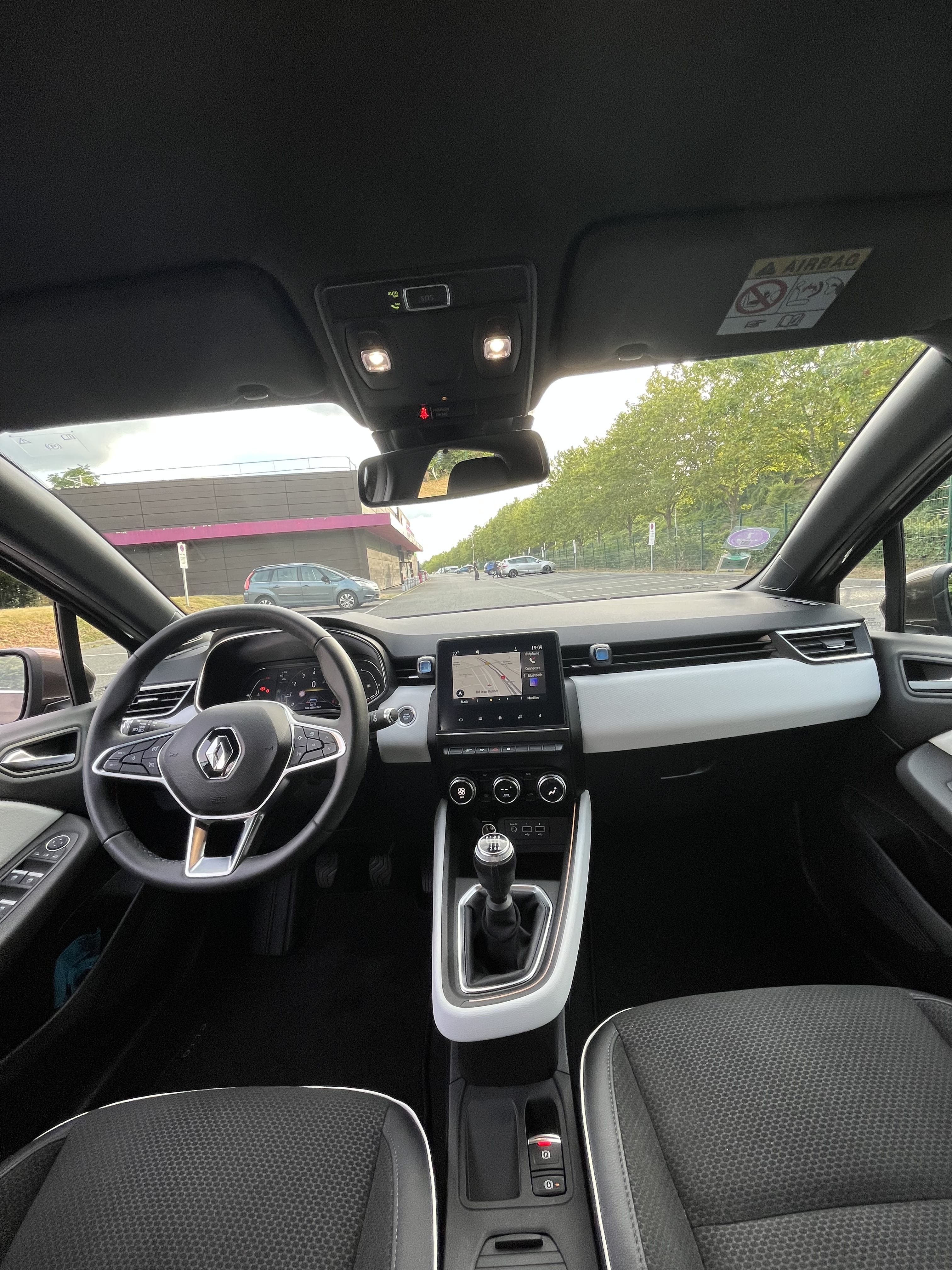 Renault Clio avec GPS