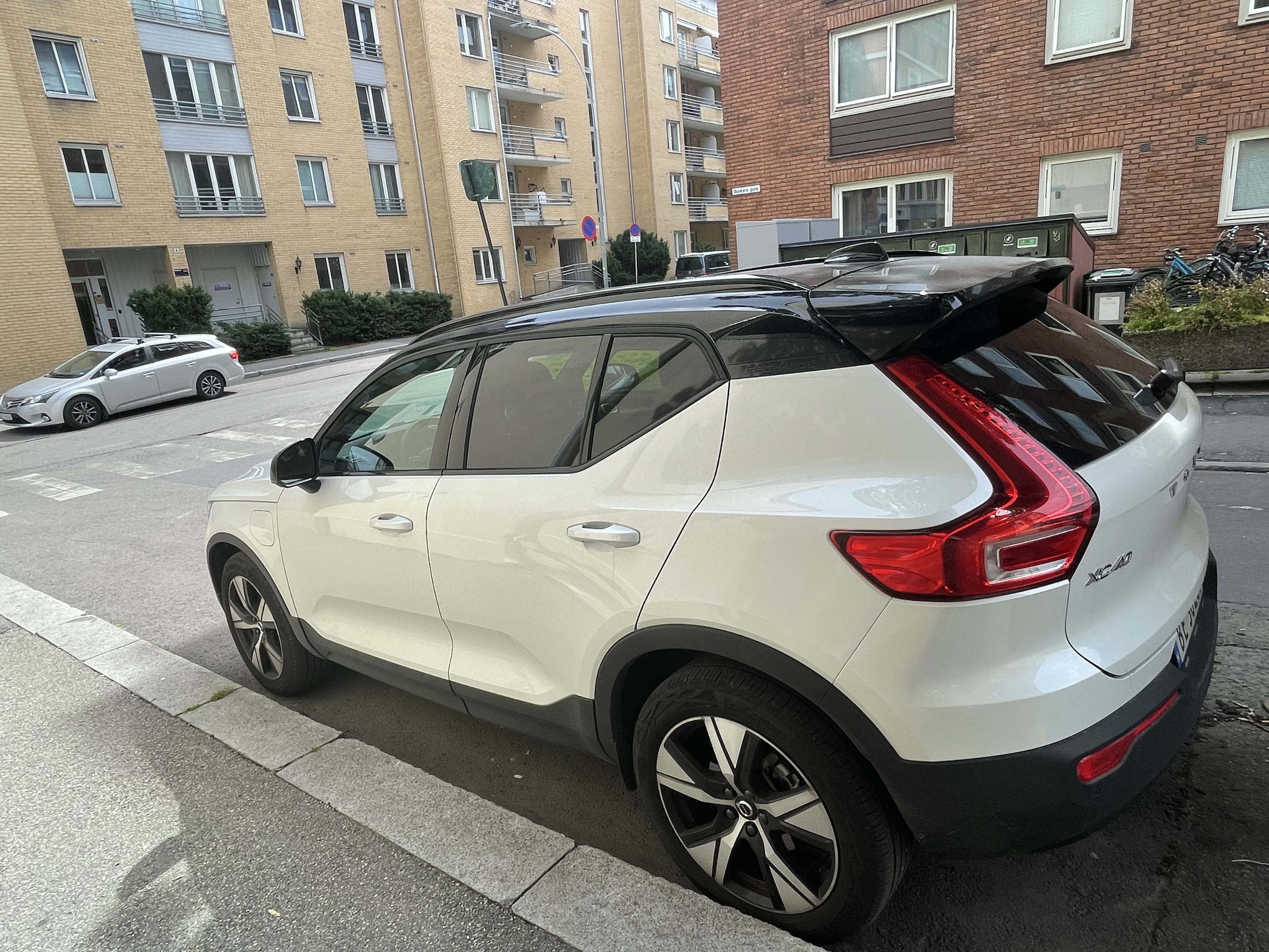 Volvo XC40 with GPS