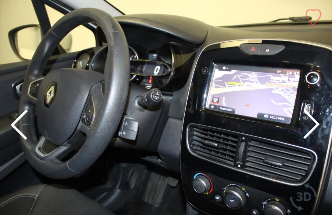 Renault Clio Société avec Apple CarPlay