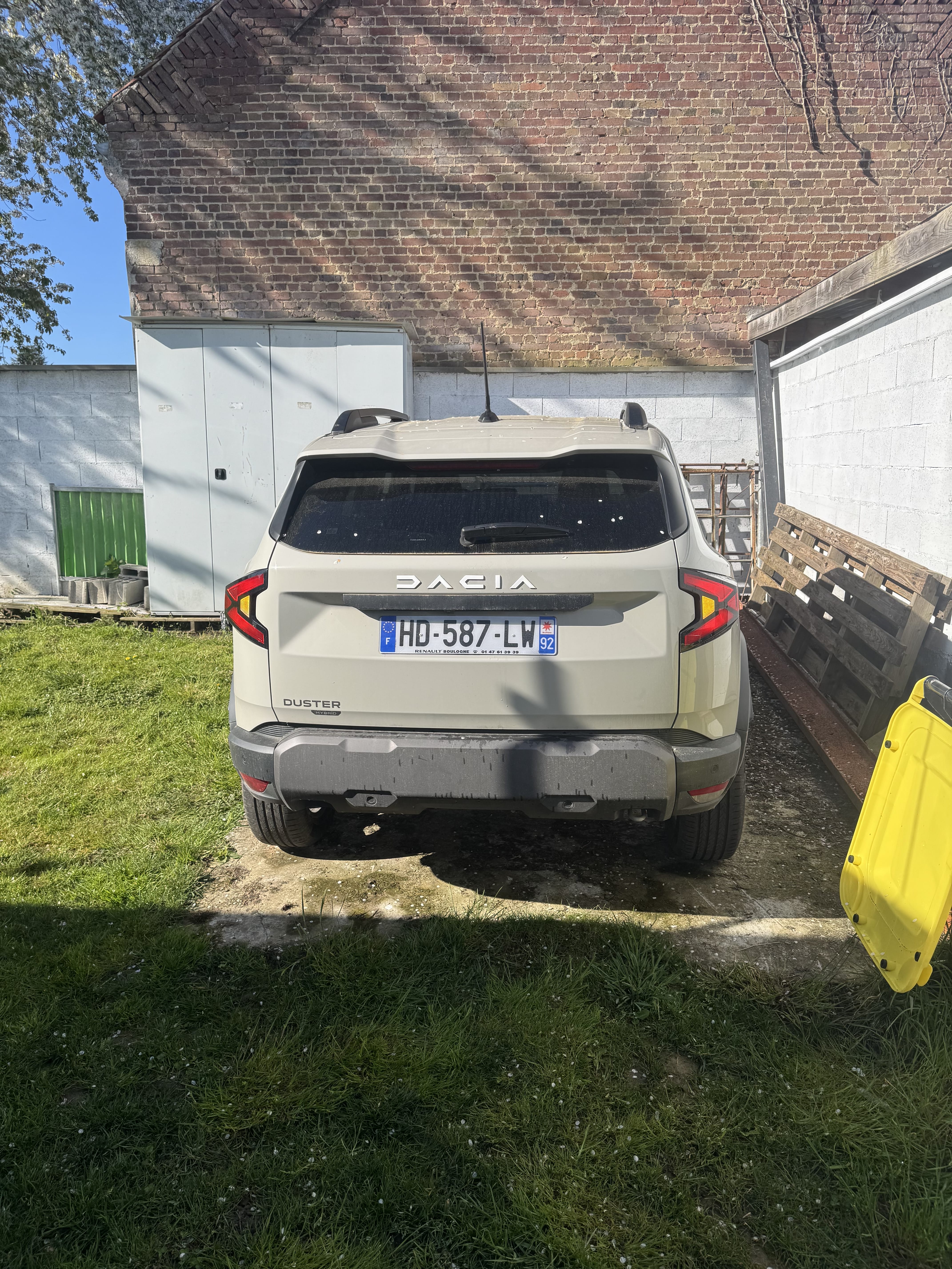 Dacia Duster avec Caméra de recul