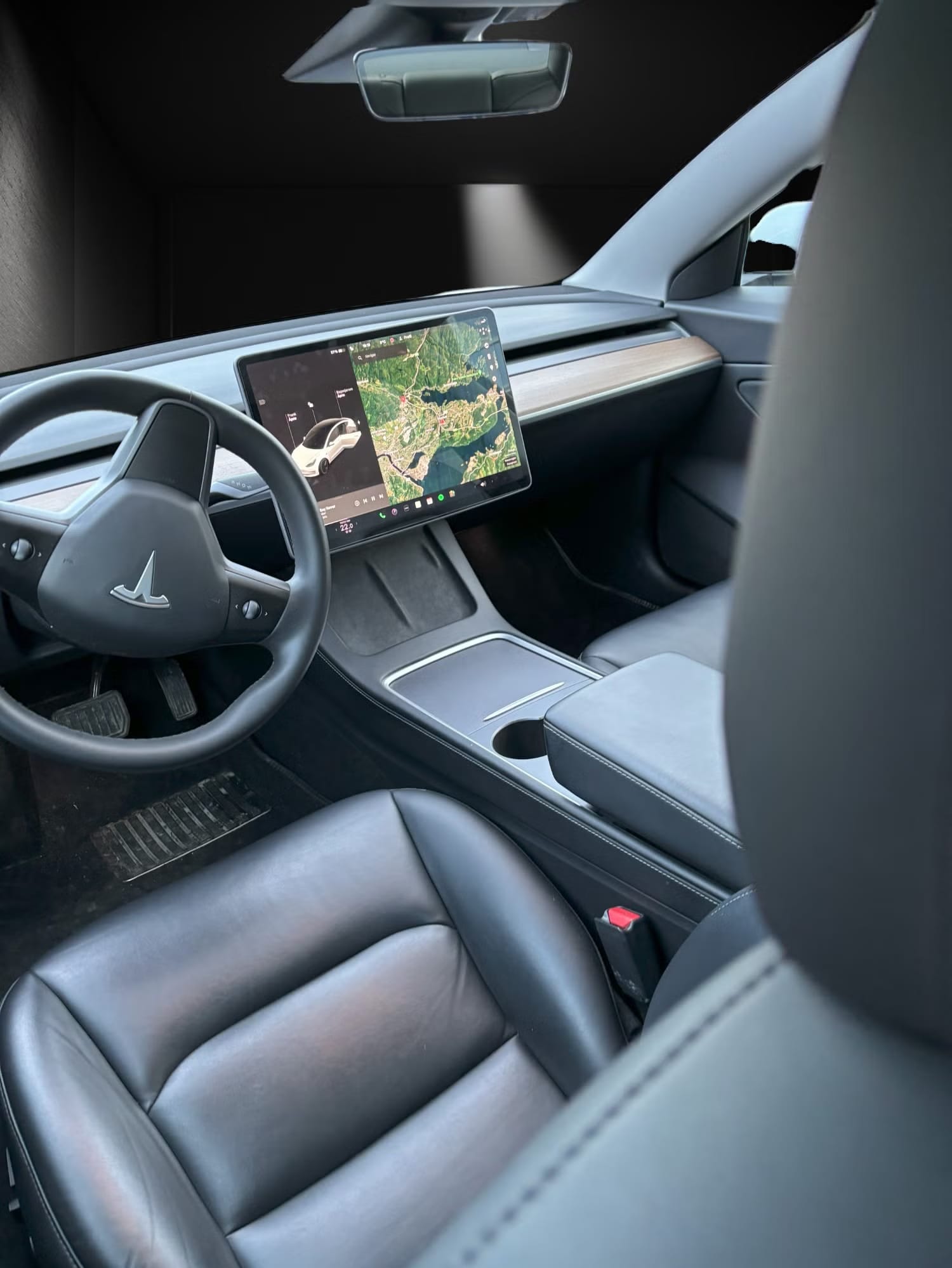 Tesla Model 3 Long Range med Cruisekontroll