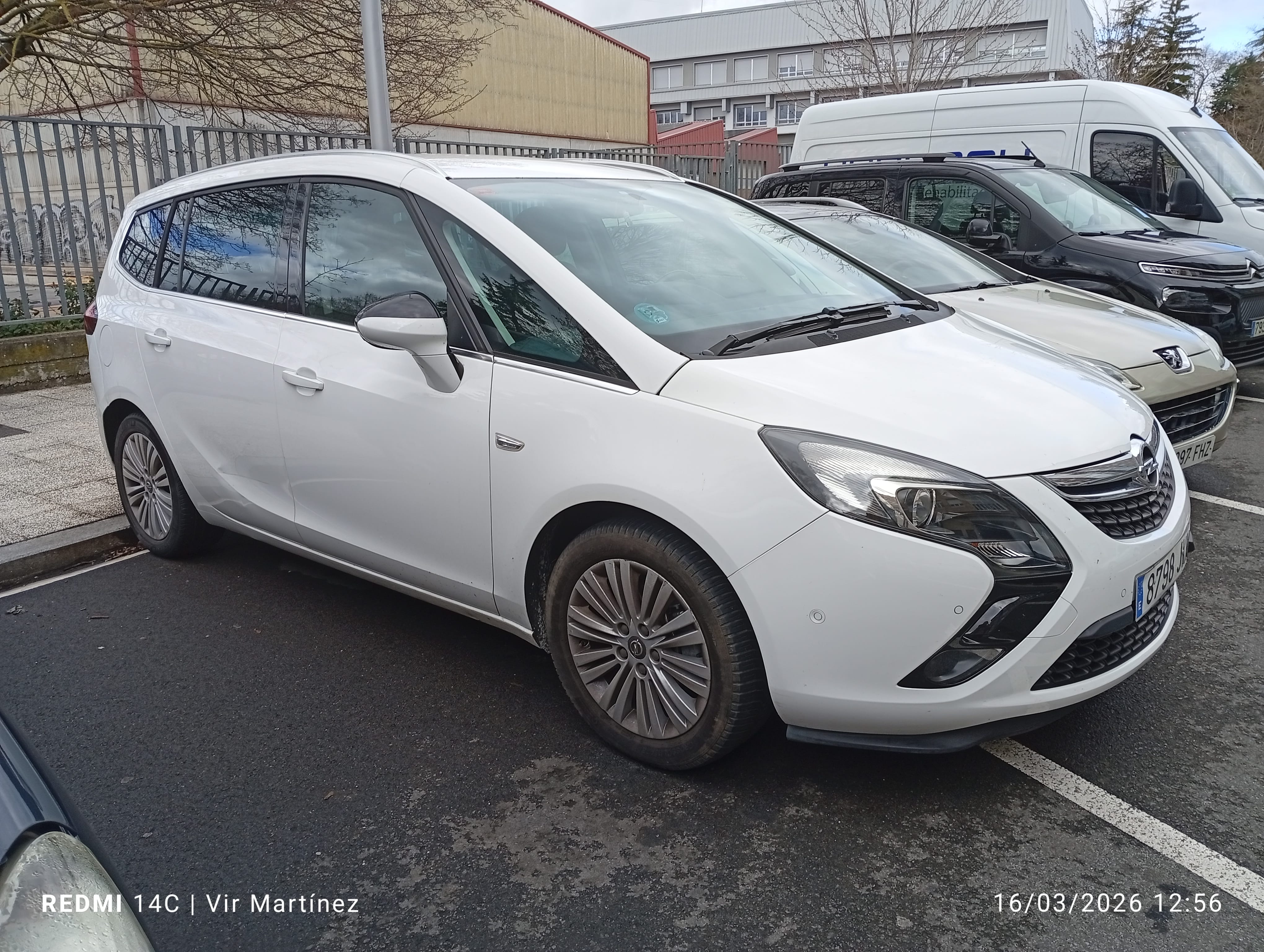 Opel Zafira con Control de velocidad