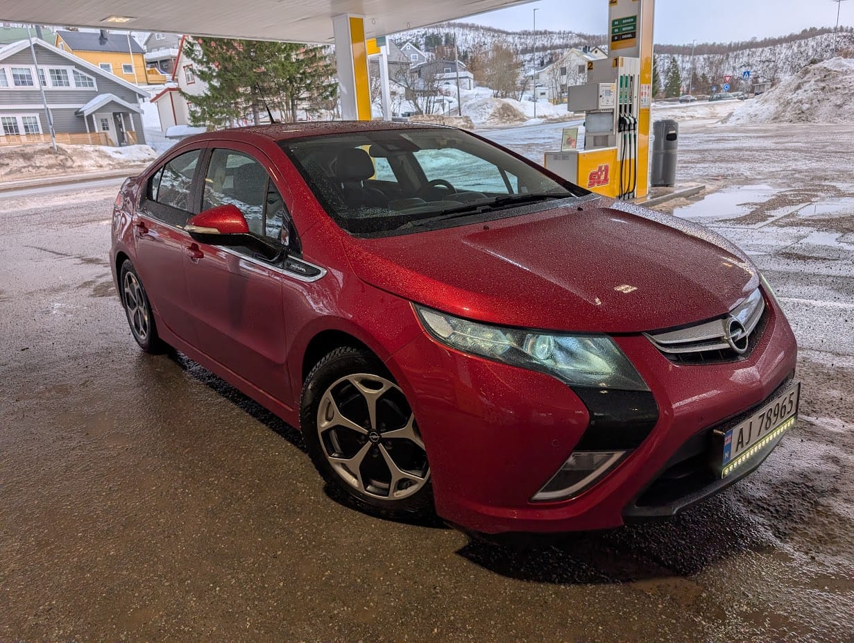 Opel Ampera, 2013, Blyfri 95 / Elektrisk (hybrid), automatisk