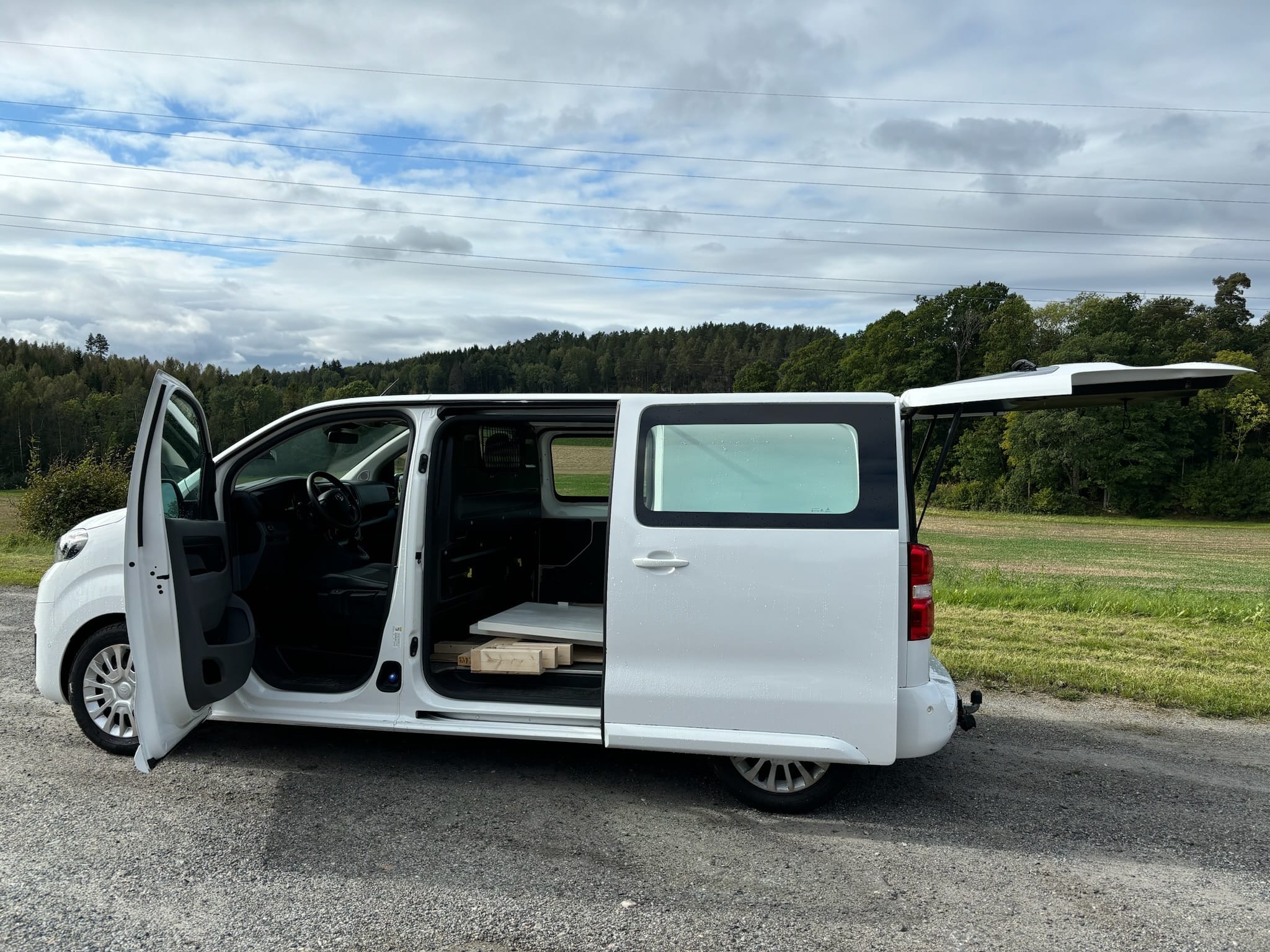 Toyota Proace Varebil med Lydinngang