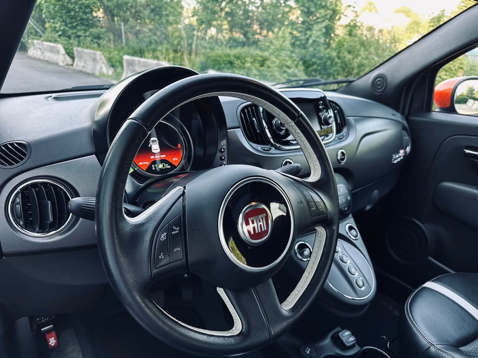 Fiat 500e med Bluetooth audio