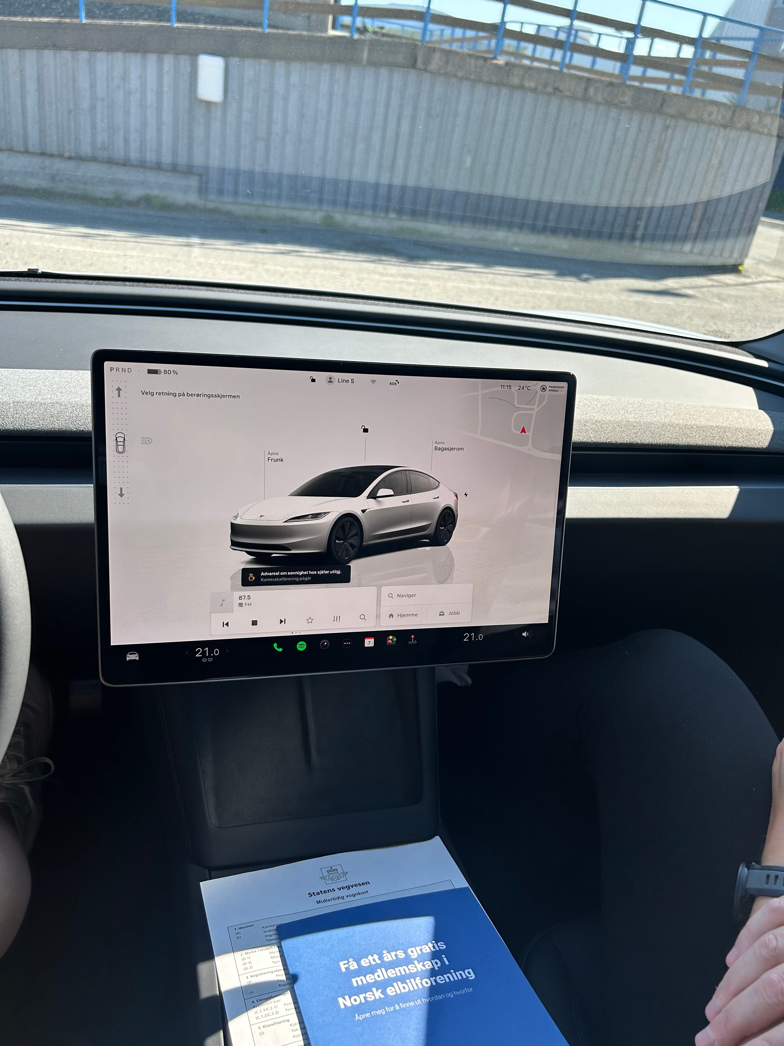 Tesla Model 3 Long Range med Dashcam