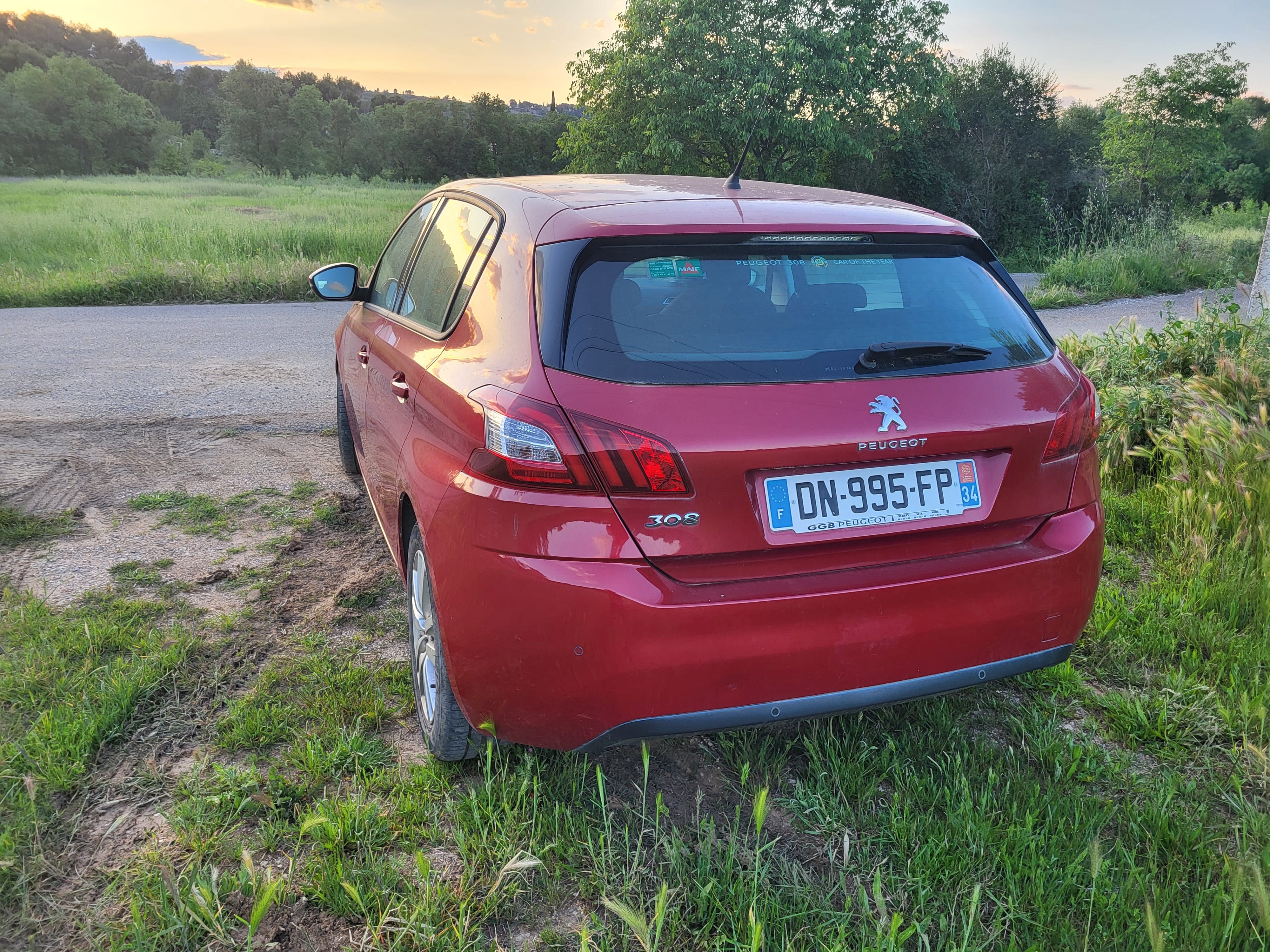 Peugeot 308 avec Régulateur de vitesse