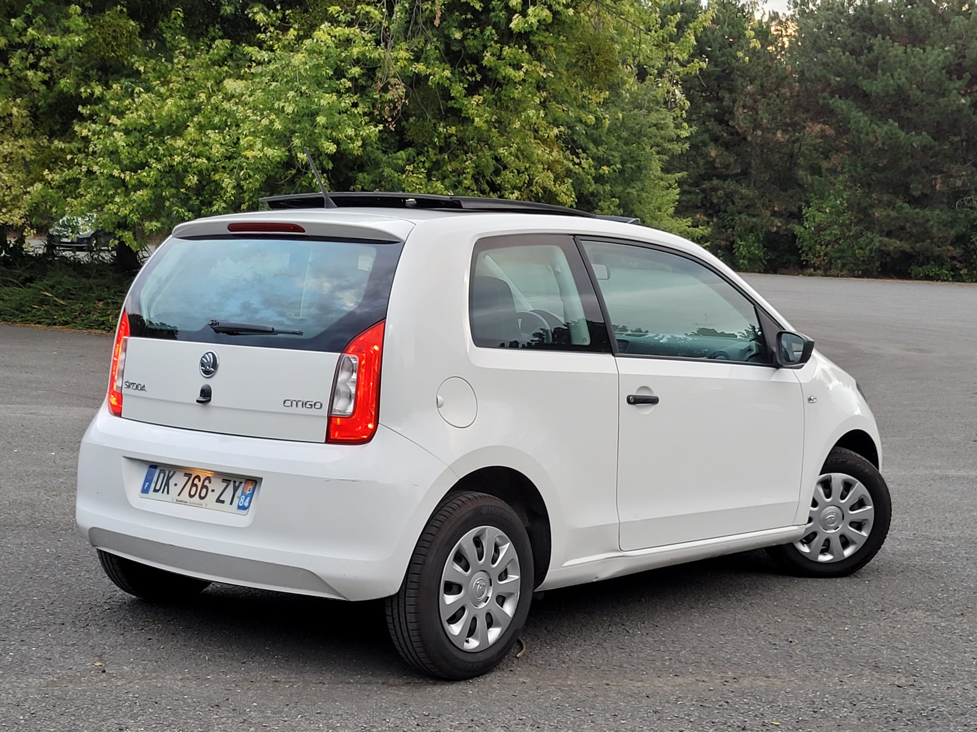 Skoda Citigo avec Siège bébé