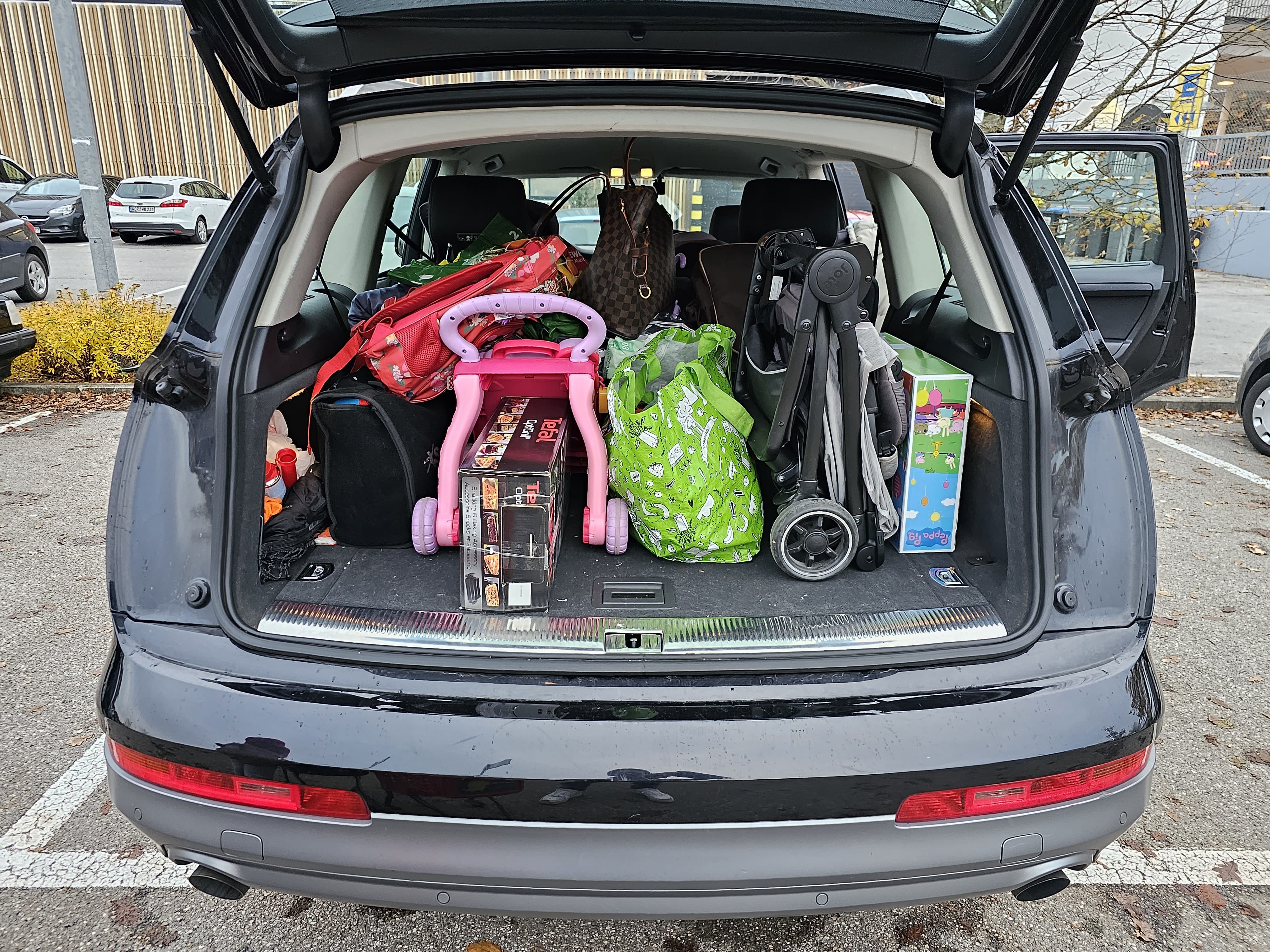 Audi Q7 mit Winterreifen