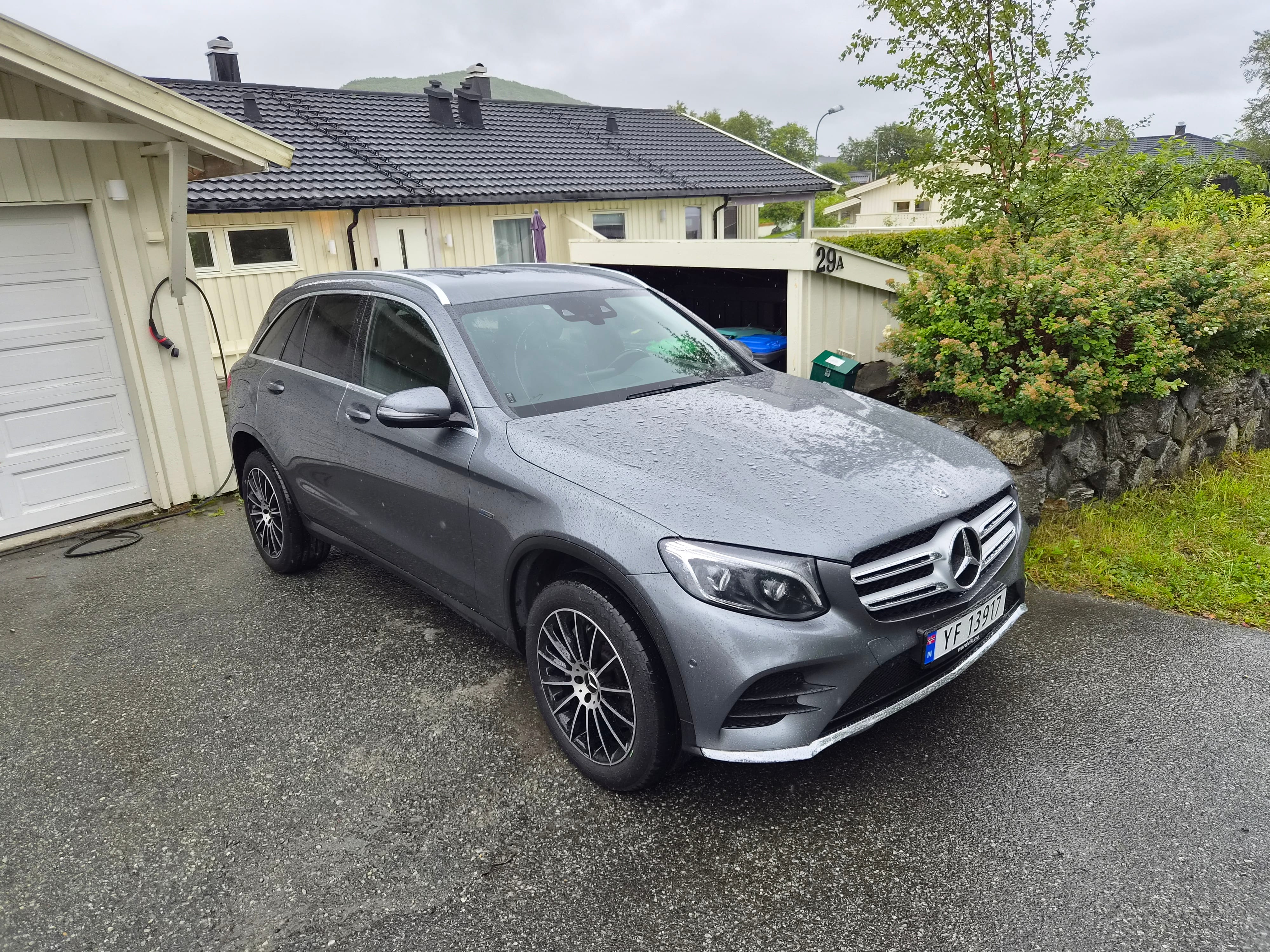 Mercedes-Benz GLC 350E 4Matic, 2018, Blyfri 95 / Elektrisk (hybrid), automatisk