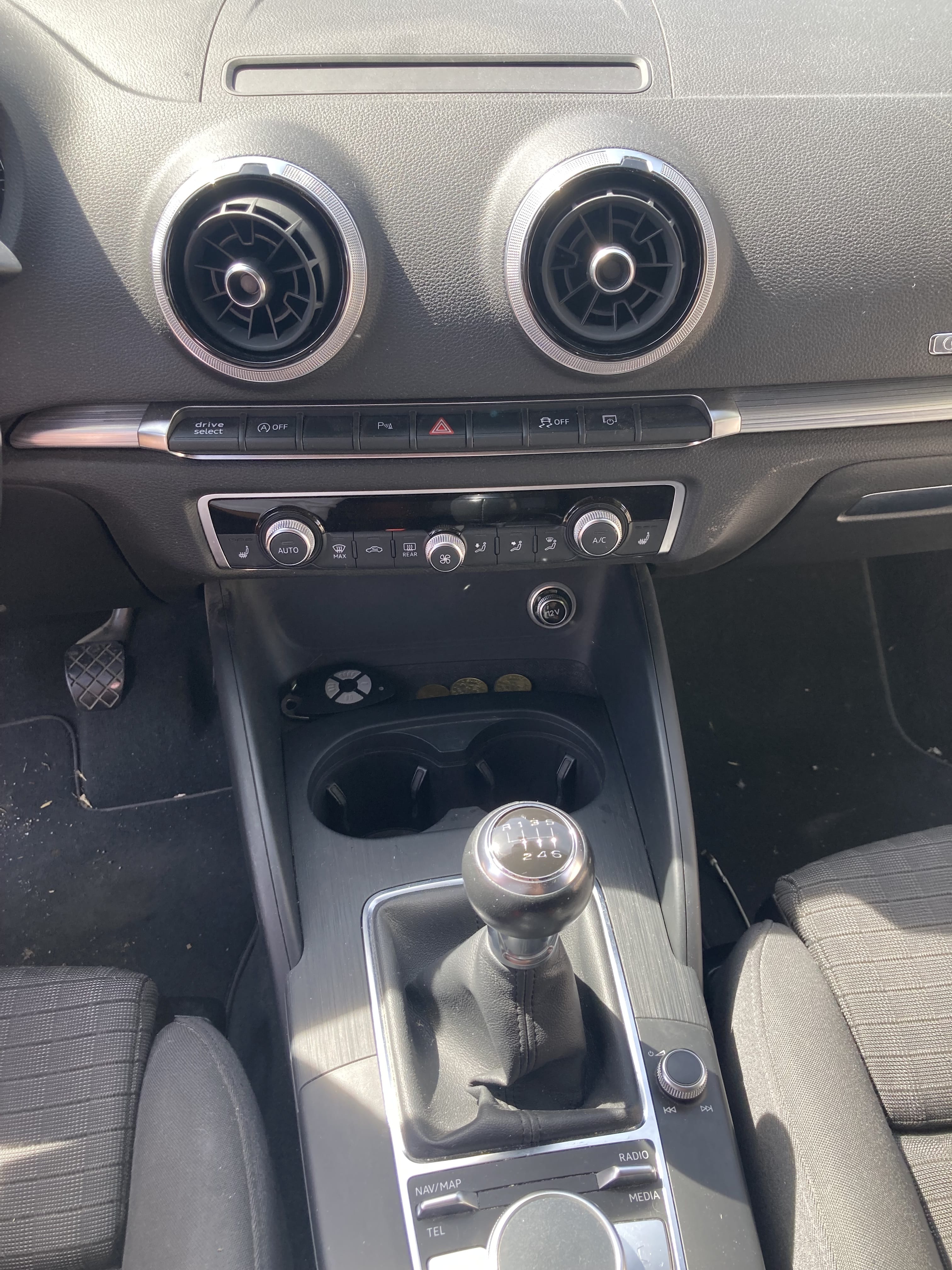 Audi A3 Sportback with USB charging ports