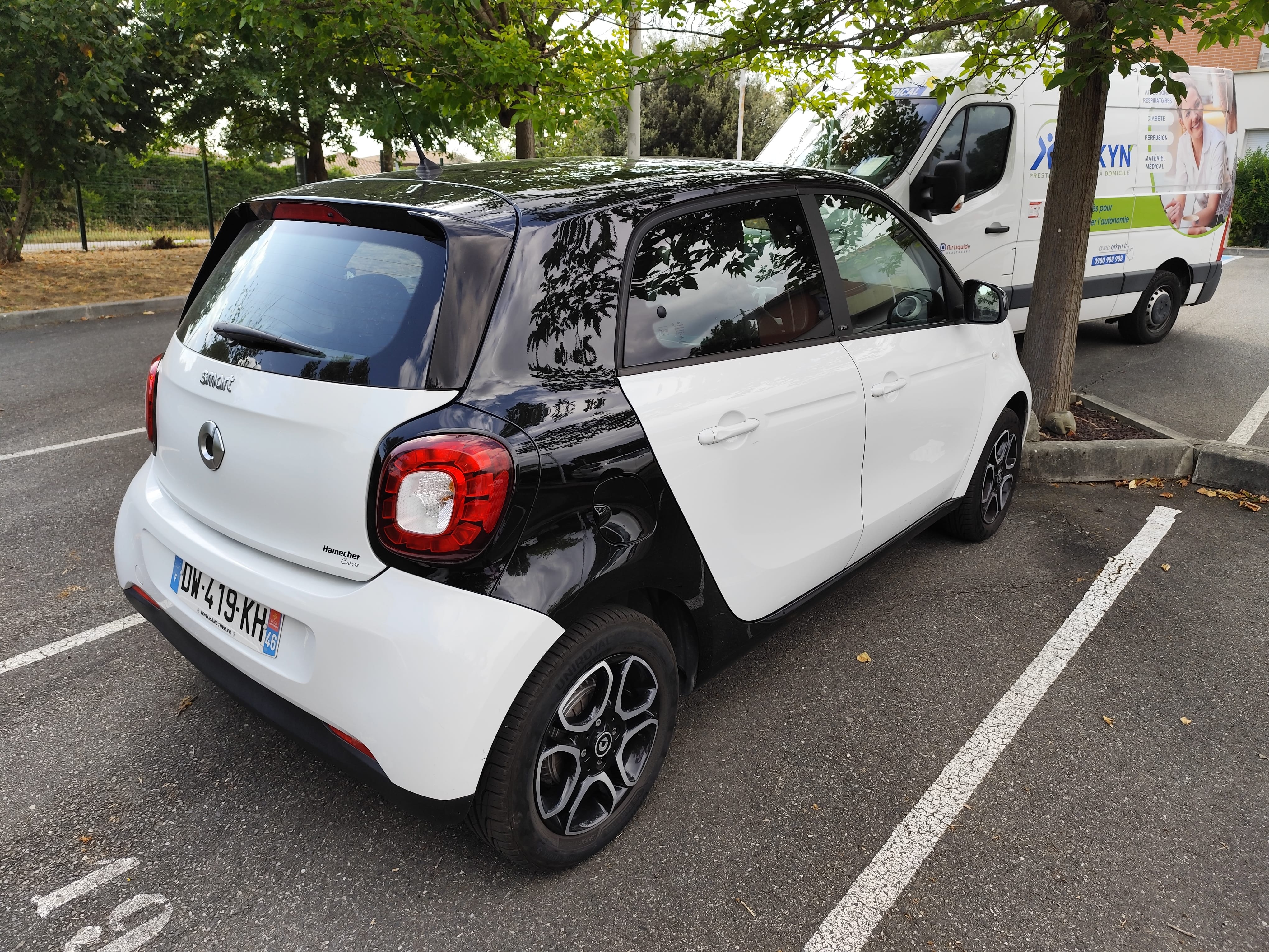 Smart Forfour Boite auto avec Régulateur de vitesse