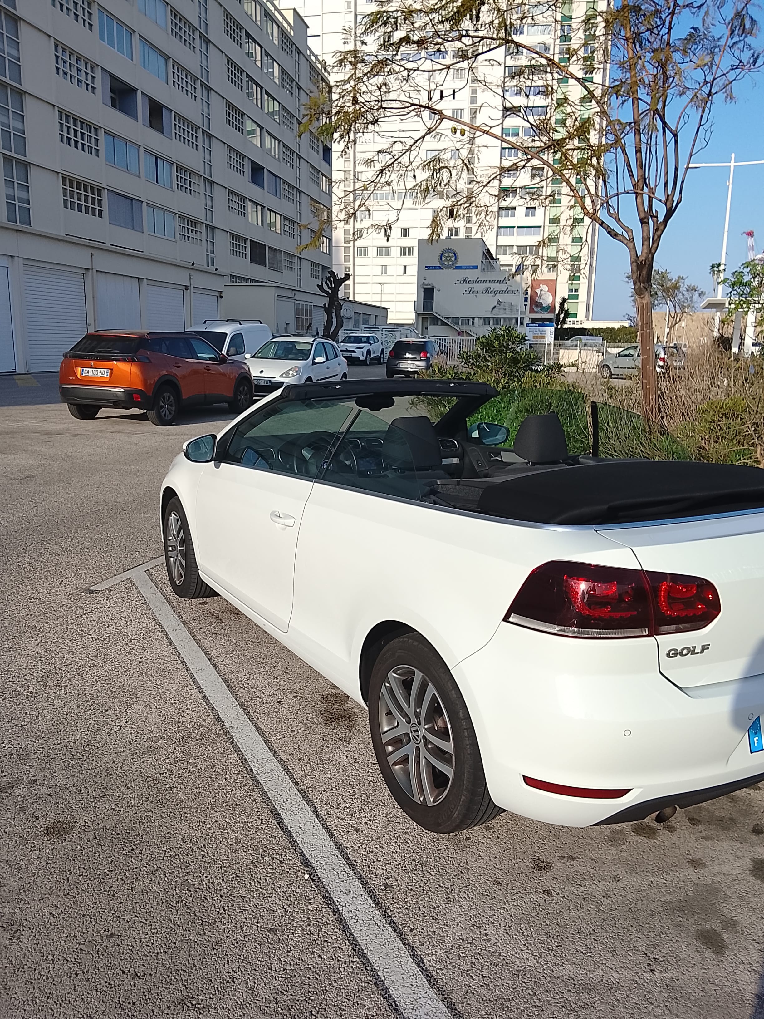 Volkswagen Golf Cabriolet avec Régulateur de vitesse