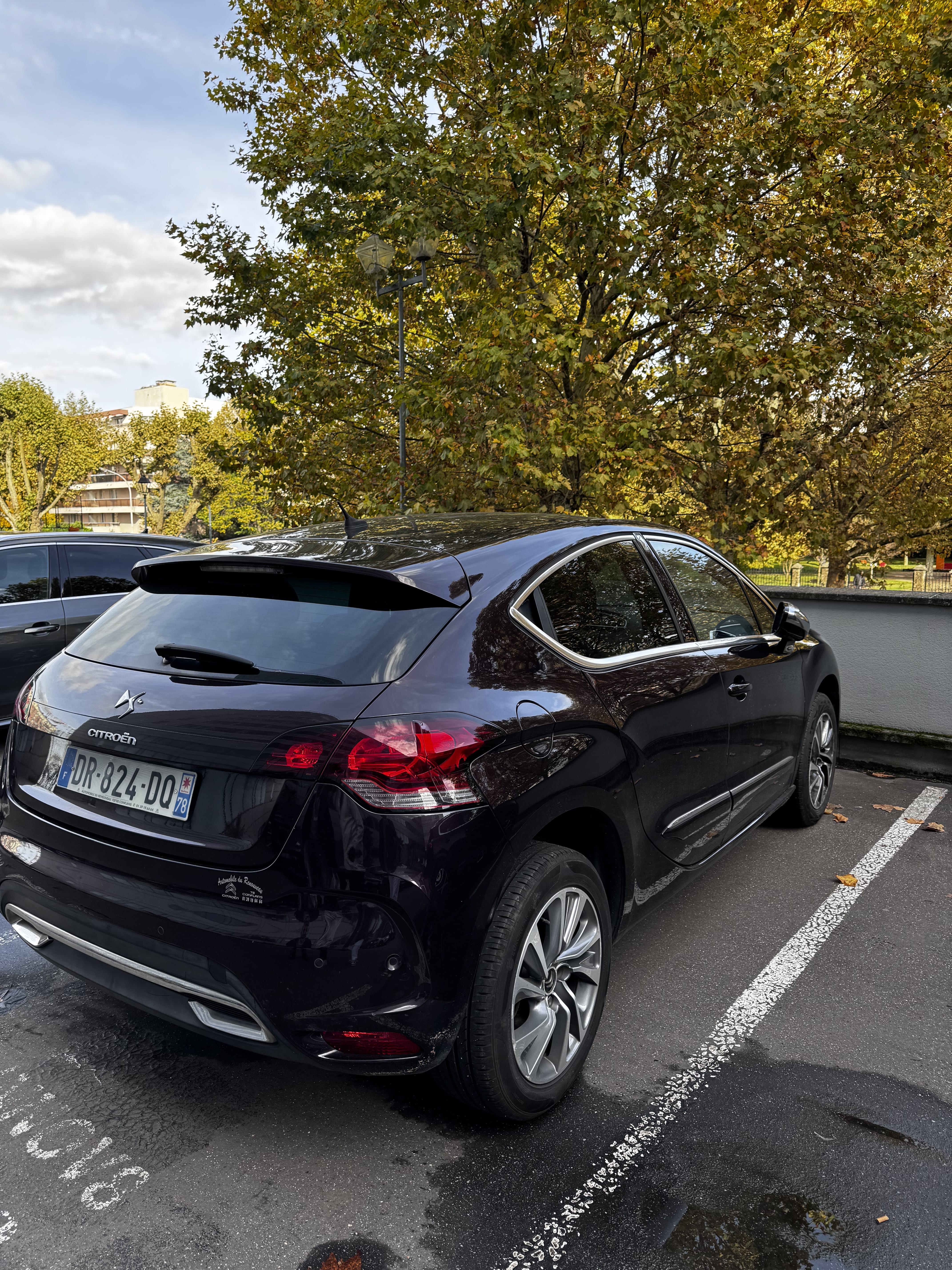 Citroen DS4 avec Siège bébé