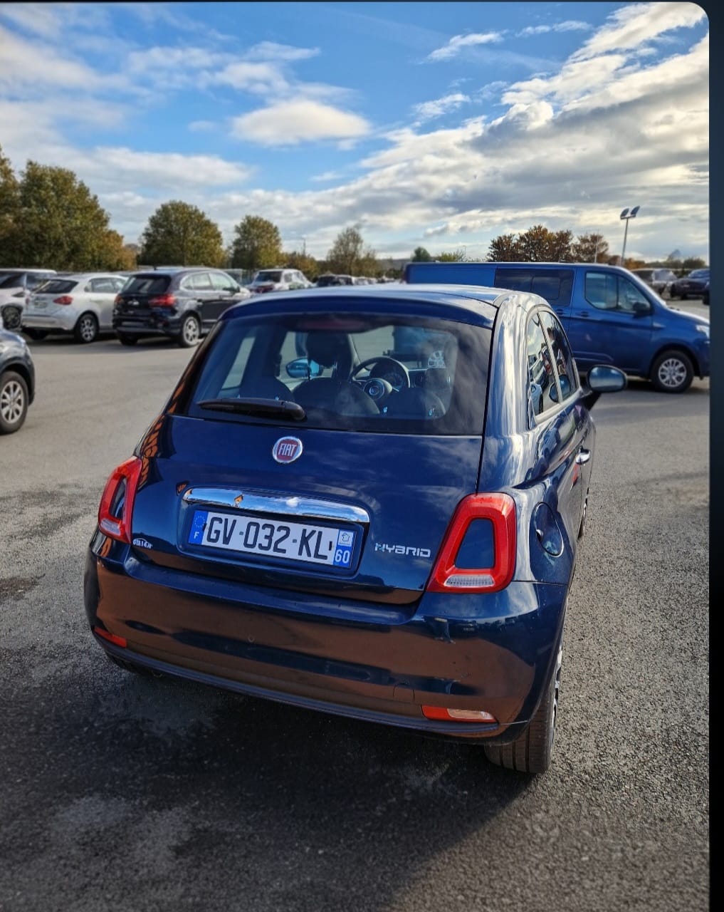 Fiat 500 avec Audio Bluetooth